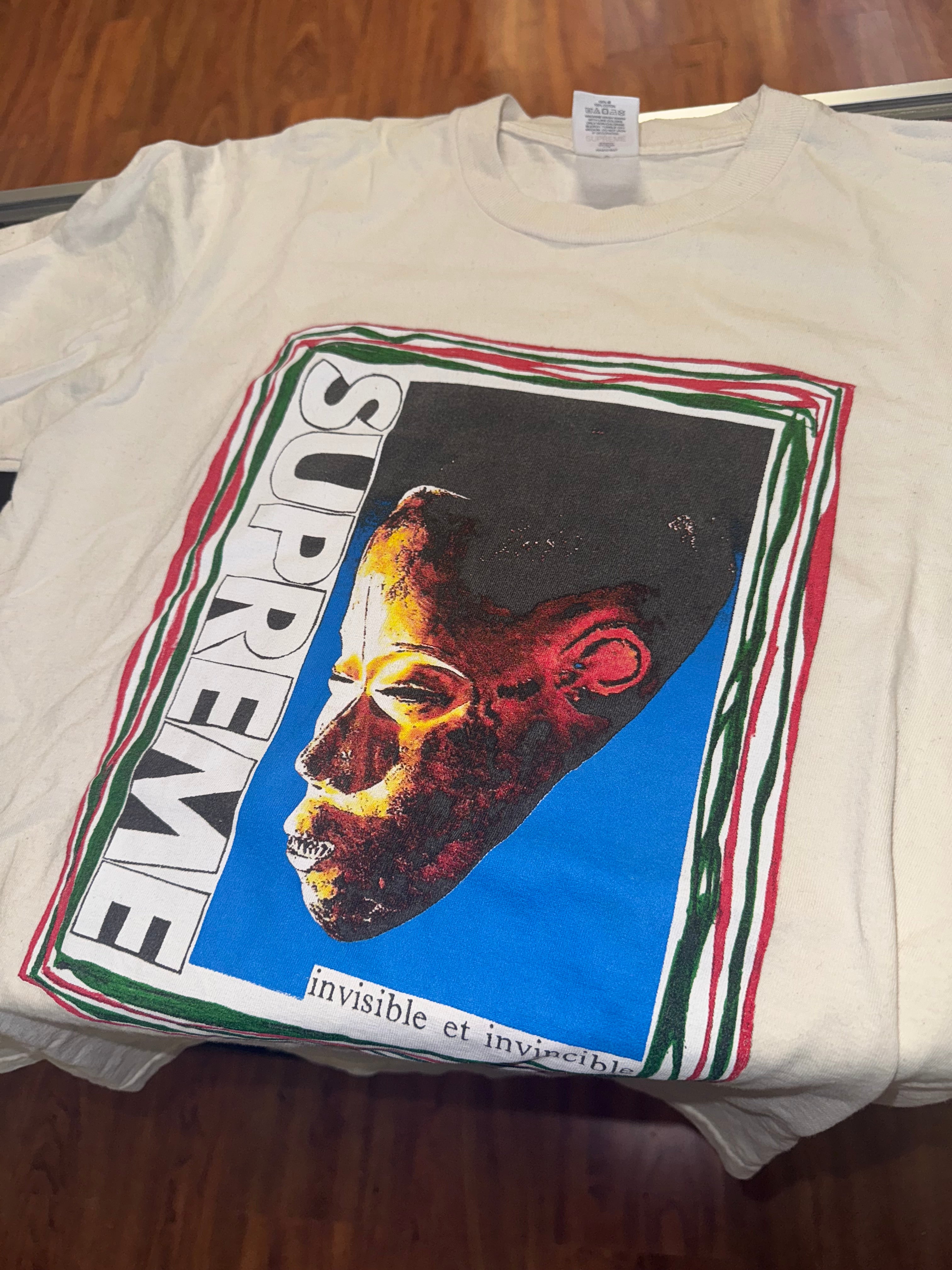 Size S Supreme Mask Tee “Neutral”