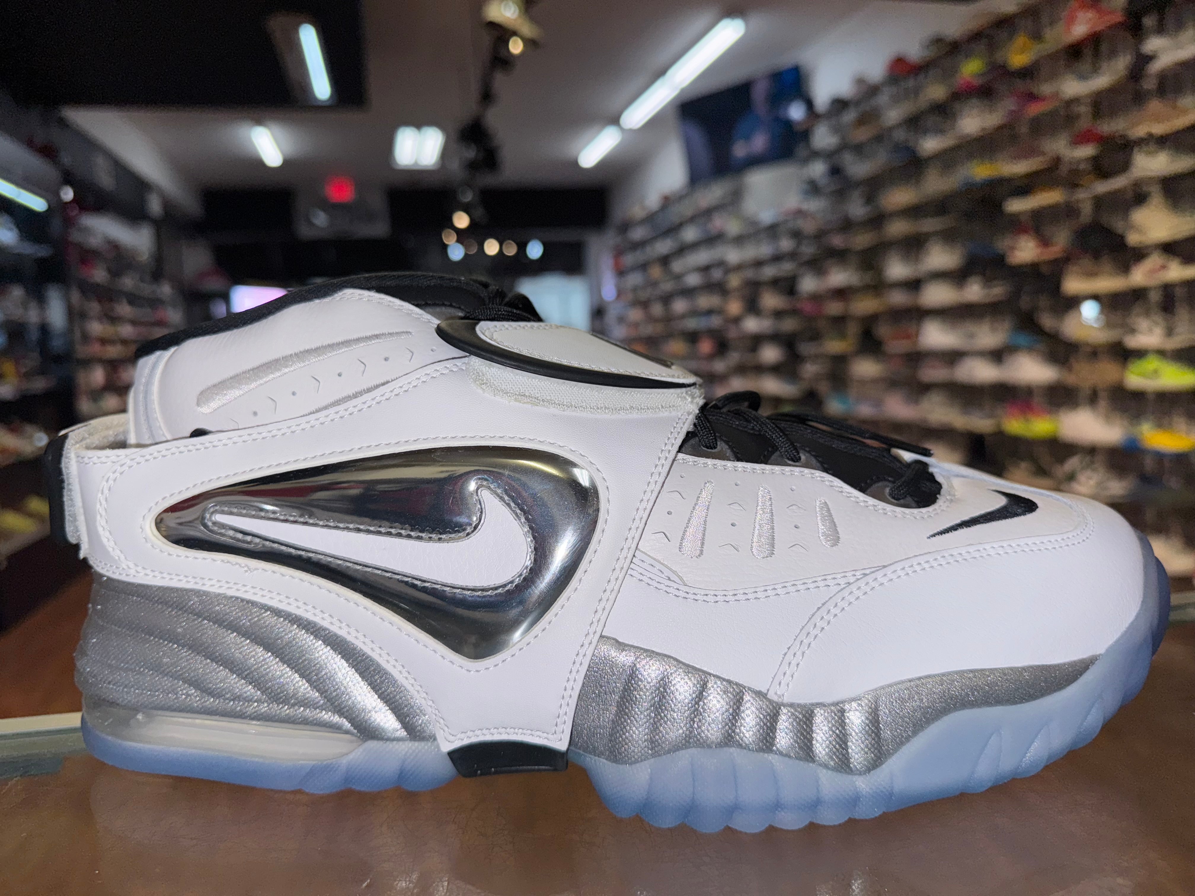 Size 13.5 (15W) Air Adjust Force “Metallic Silver” Brand New