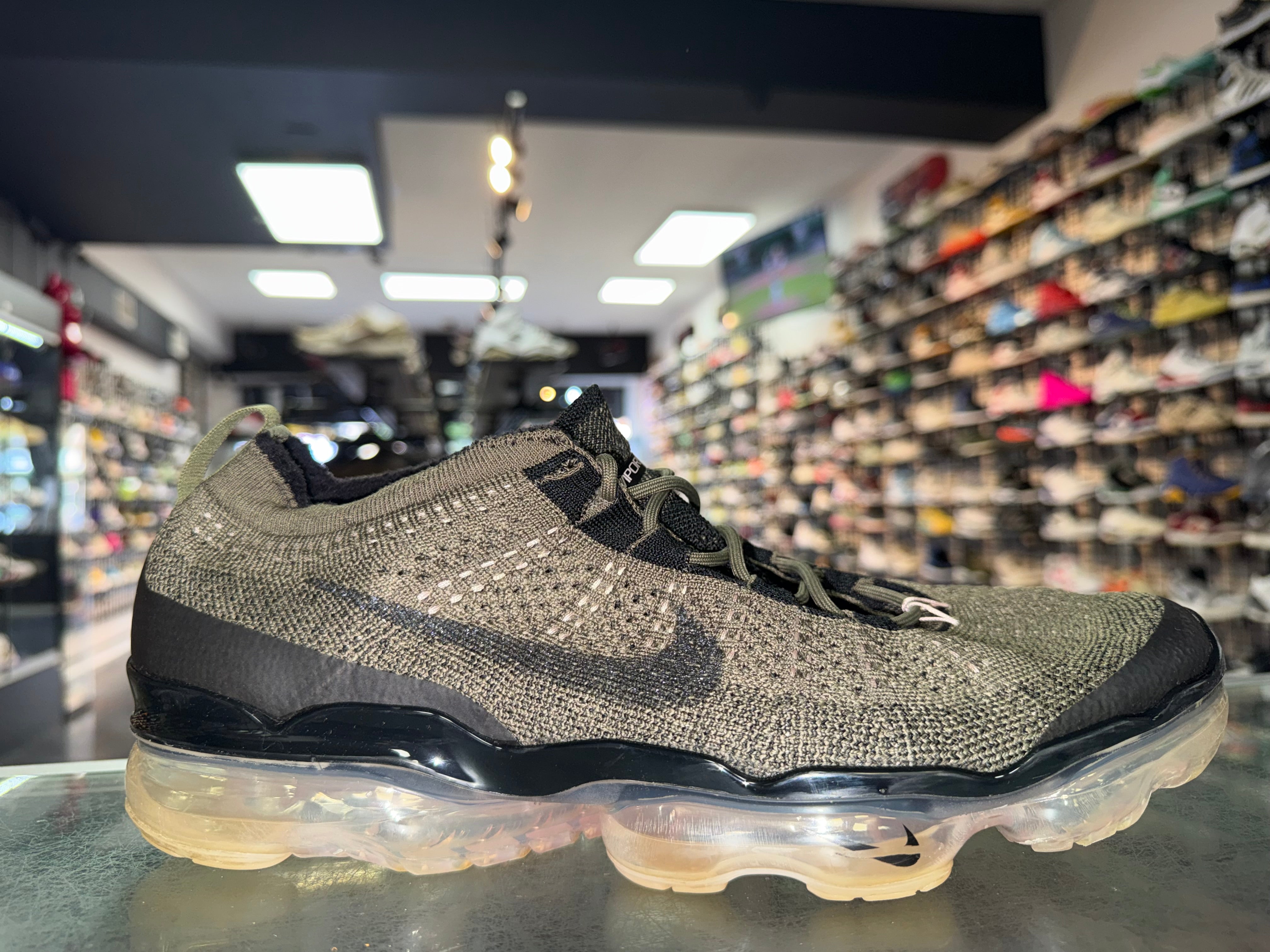Size 11 Air Vapormax 2023 Flyknit "Medium Olive"