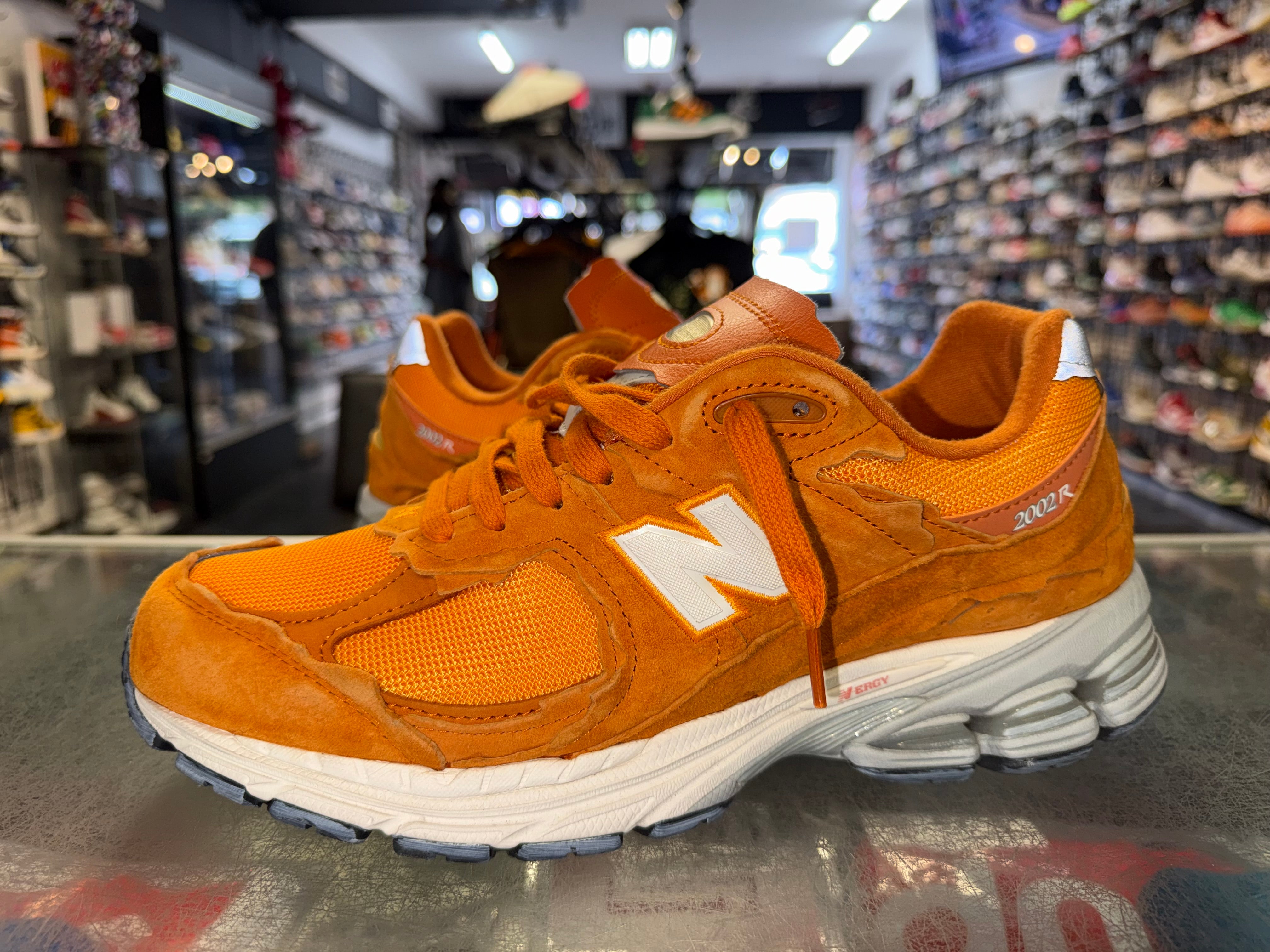 Size 11 New Balance 2002R Protection Pack "Vintage Orange"