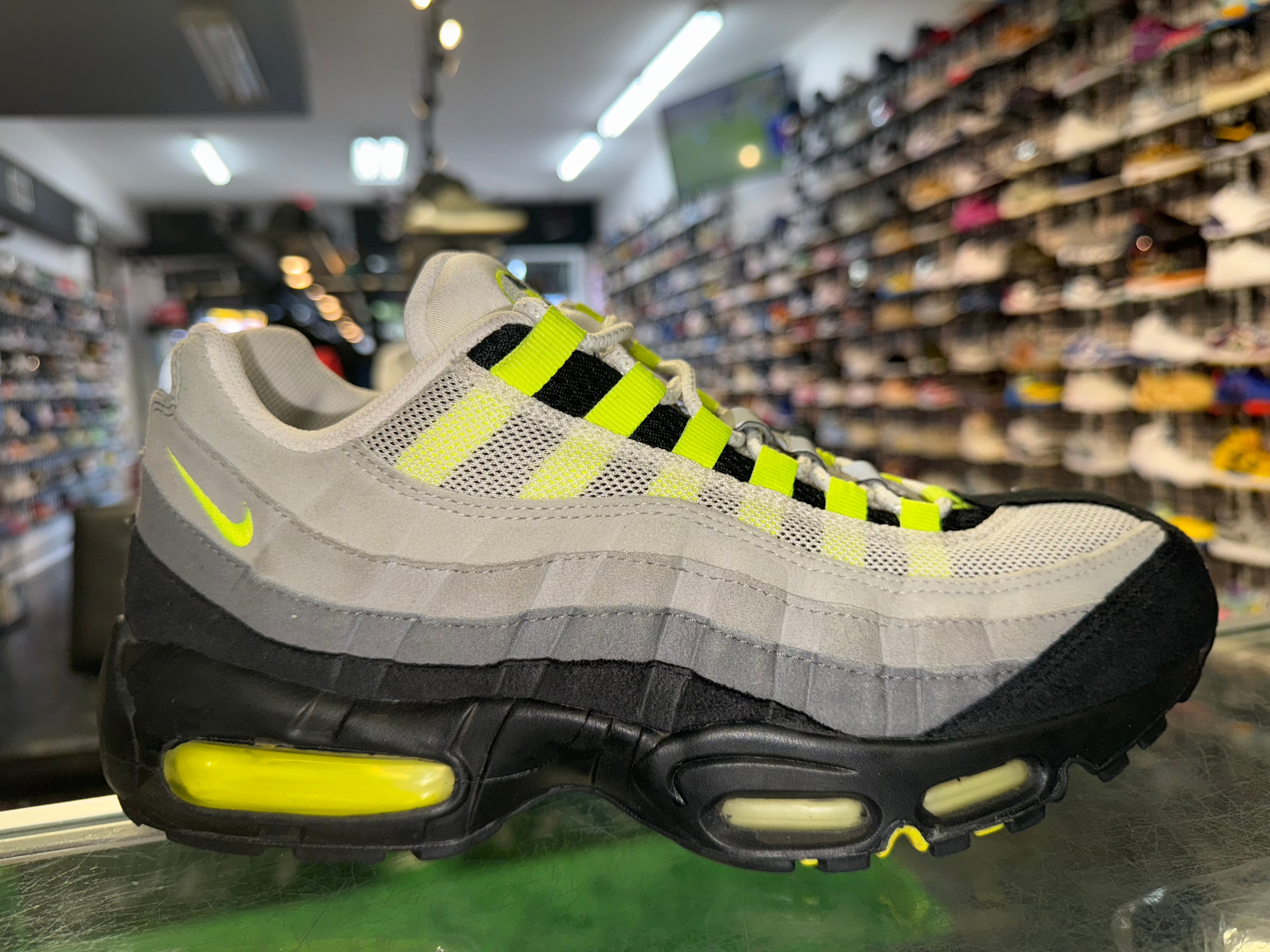 Size 9.5 Air Max 95 “OG Neon” 2010