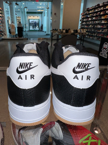Size 7.5 Air Force 1 Low “Black White Gum” Brand New (Mall)
