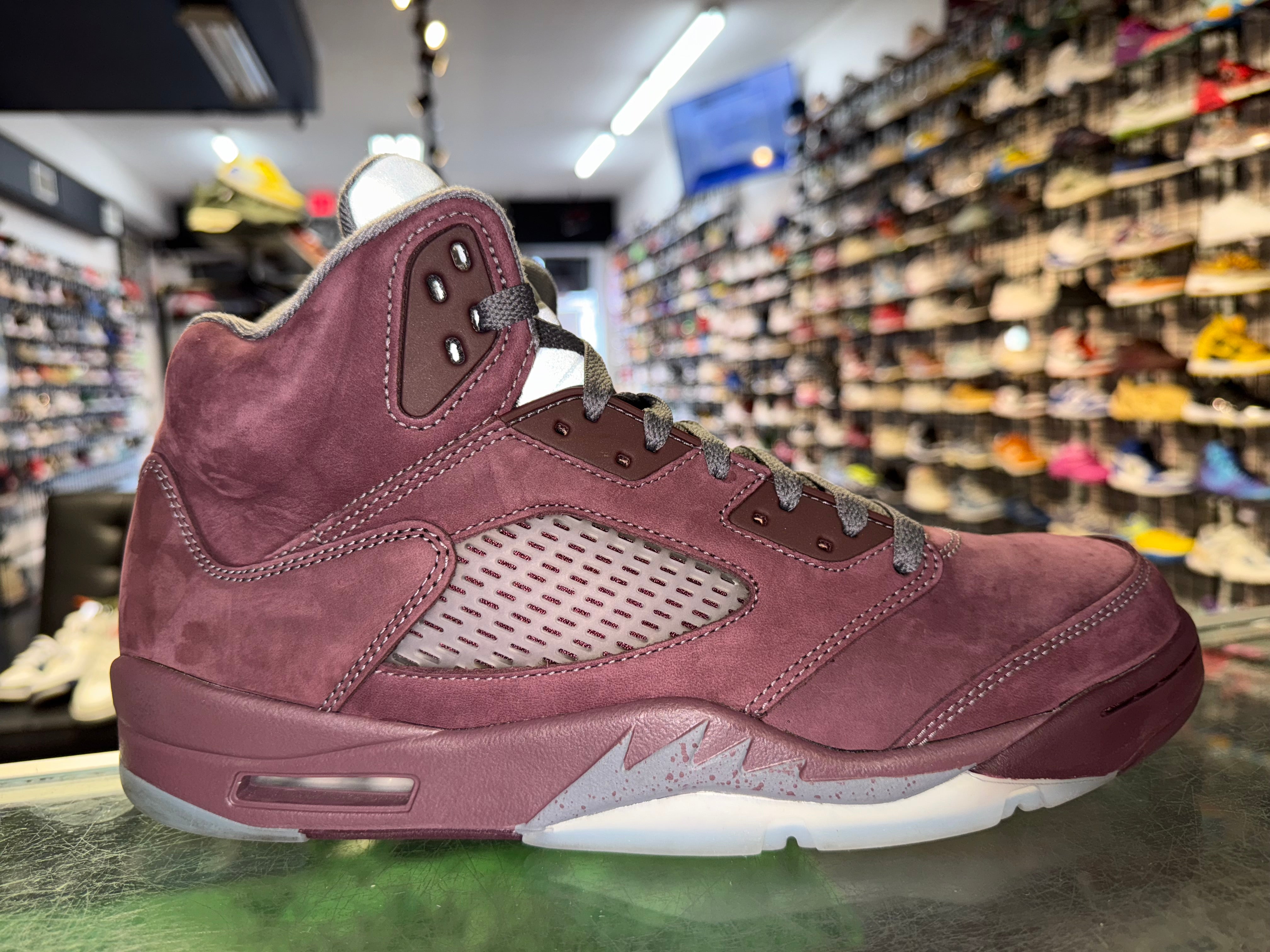 Size 11.5 Air Jordan 5 "Burgundy"