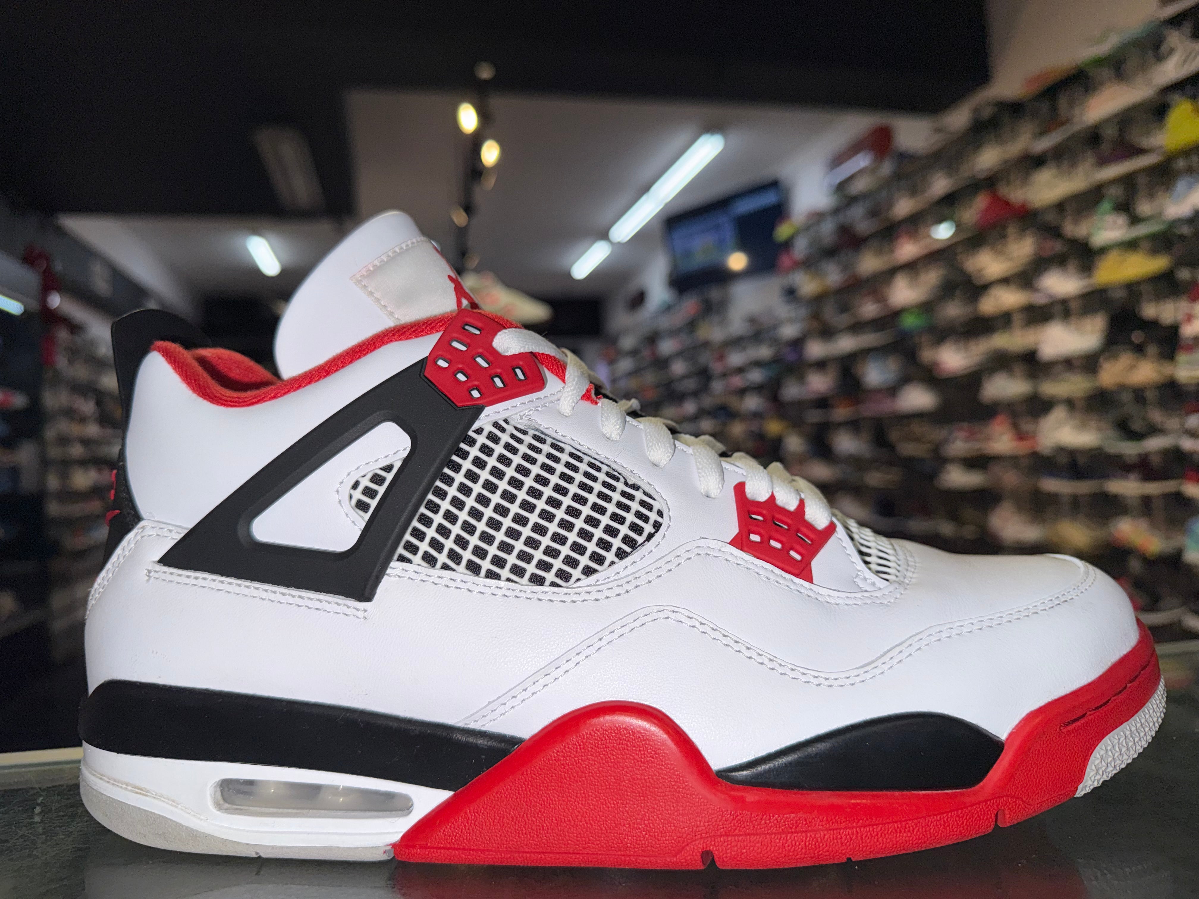 Size 12 Air Jordan 4 “Fire Red”