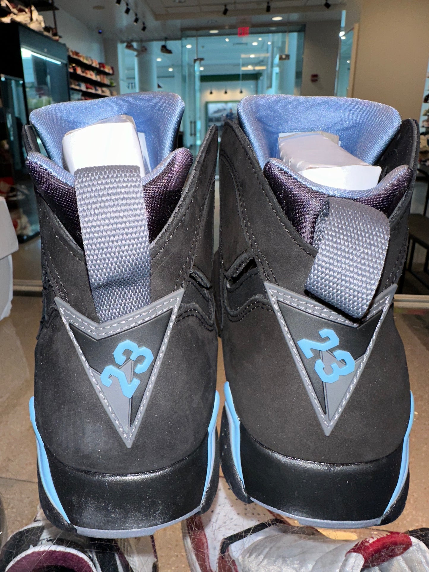 Size 8 Air Jordan 7 “Chambray” Brand New (Mall)