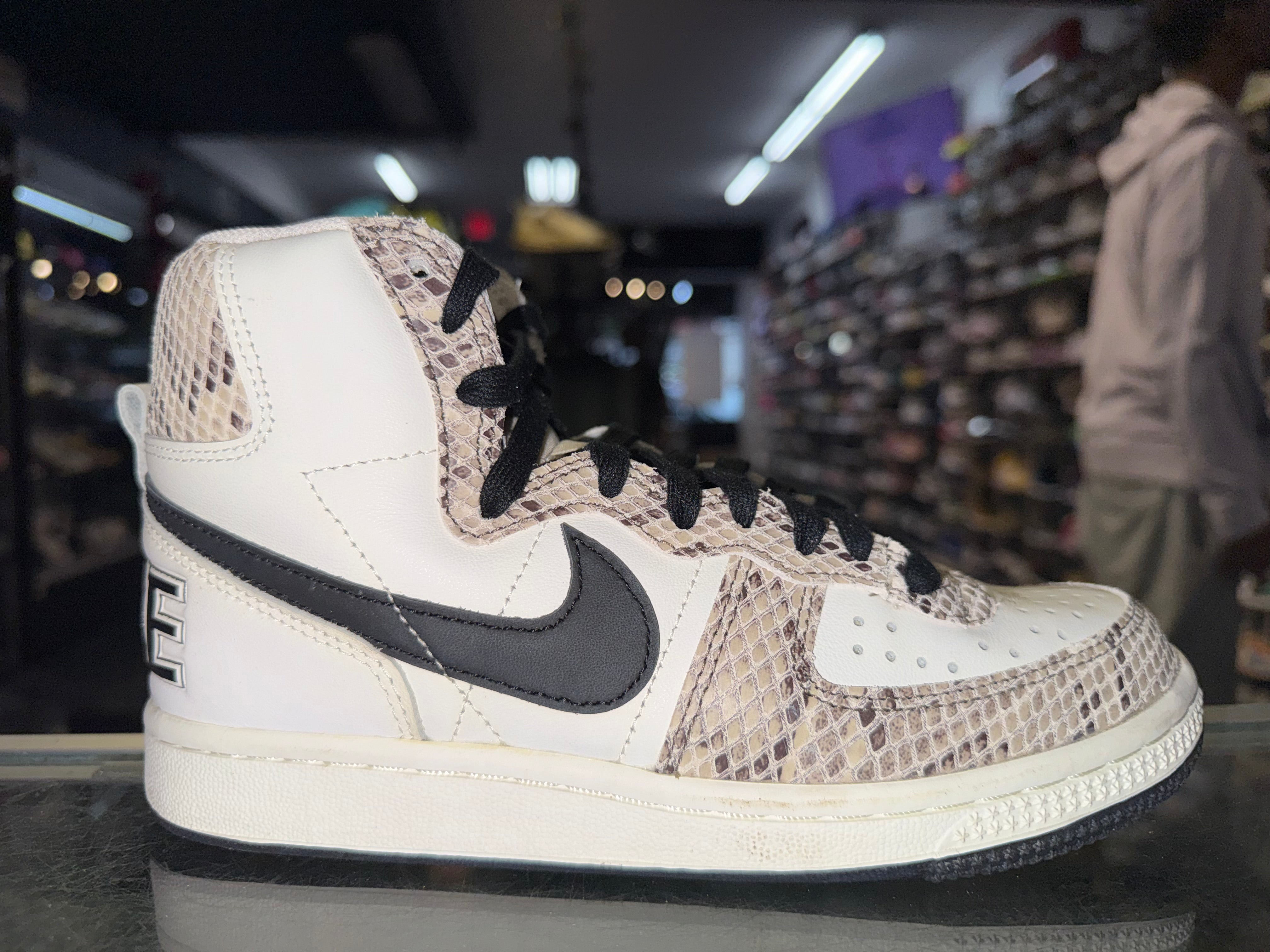 Size 4 (5.5W) Nike Terminator High "Python"