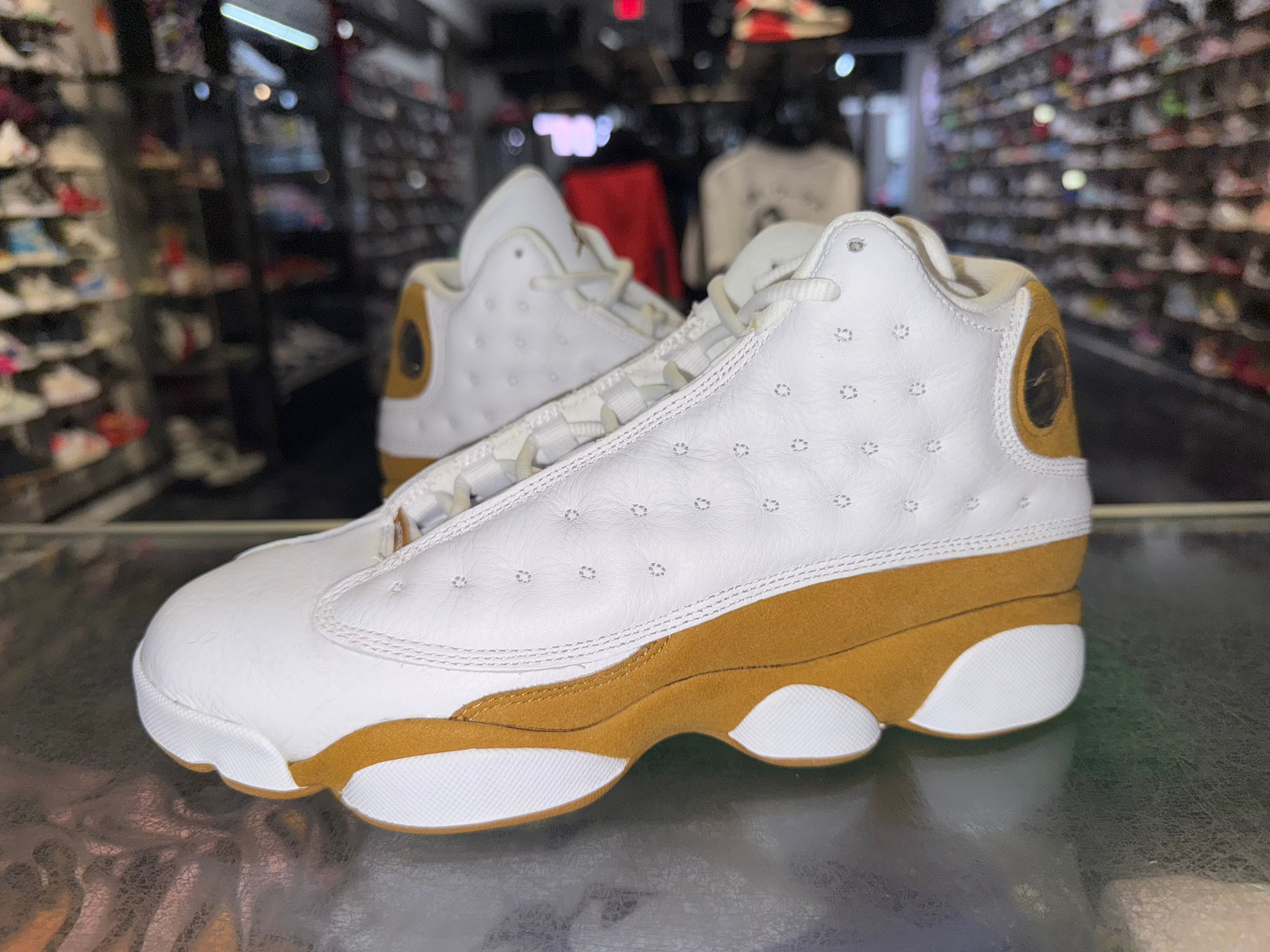 Size 7y Air Jordan 13 "Wheat"