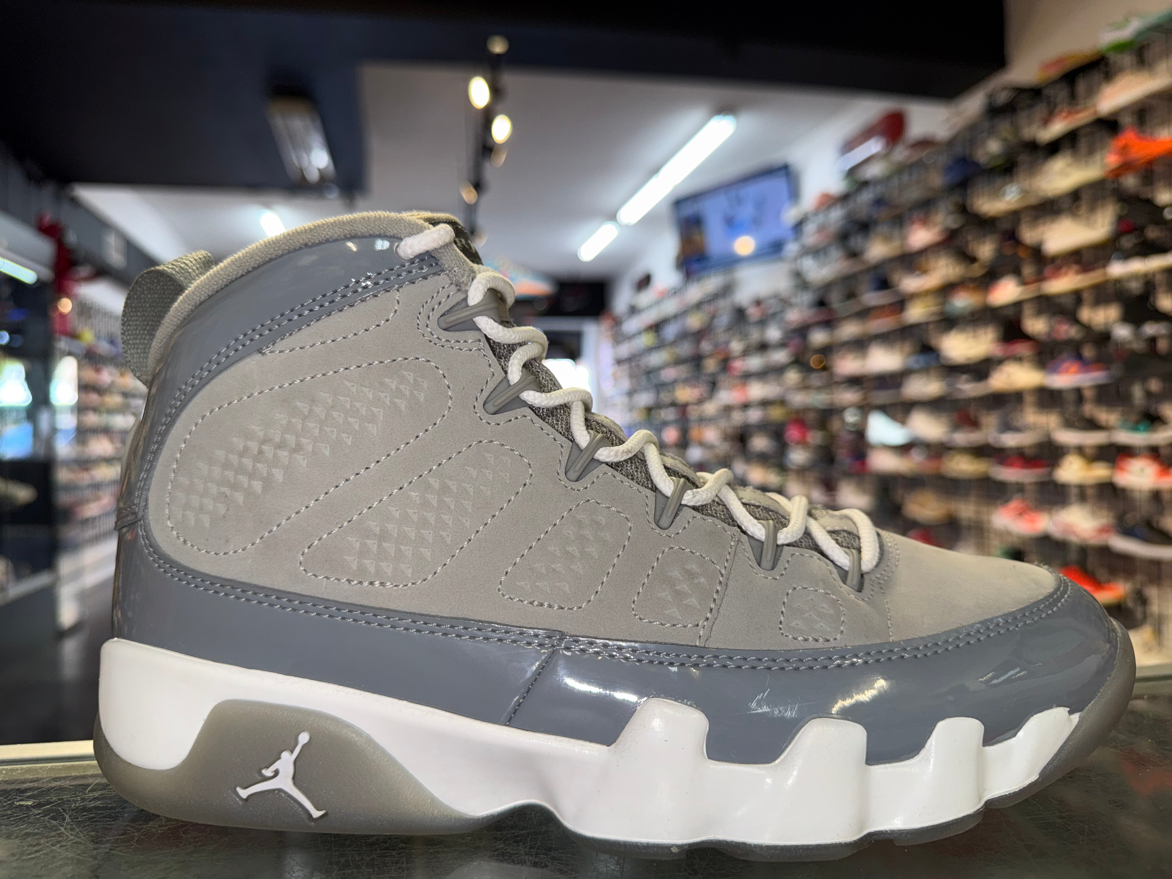 Size 8 Air Jordan 9 "Cool Grey"