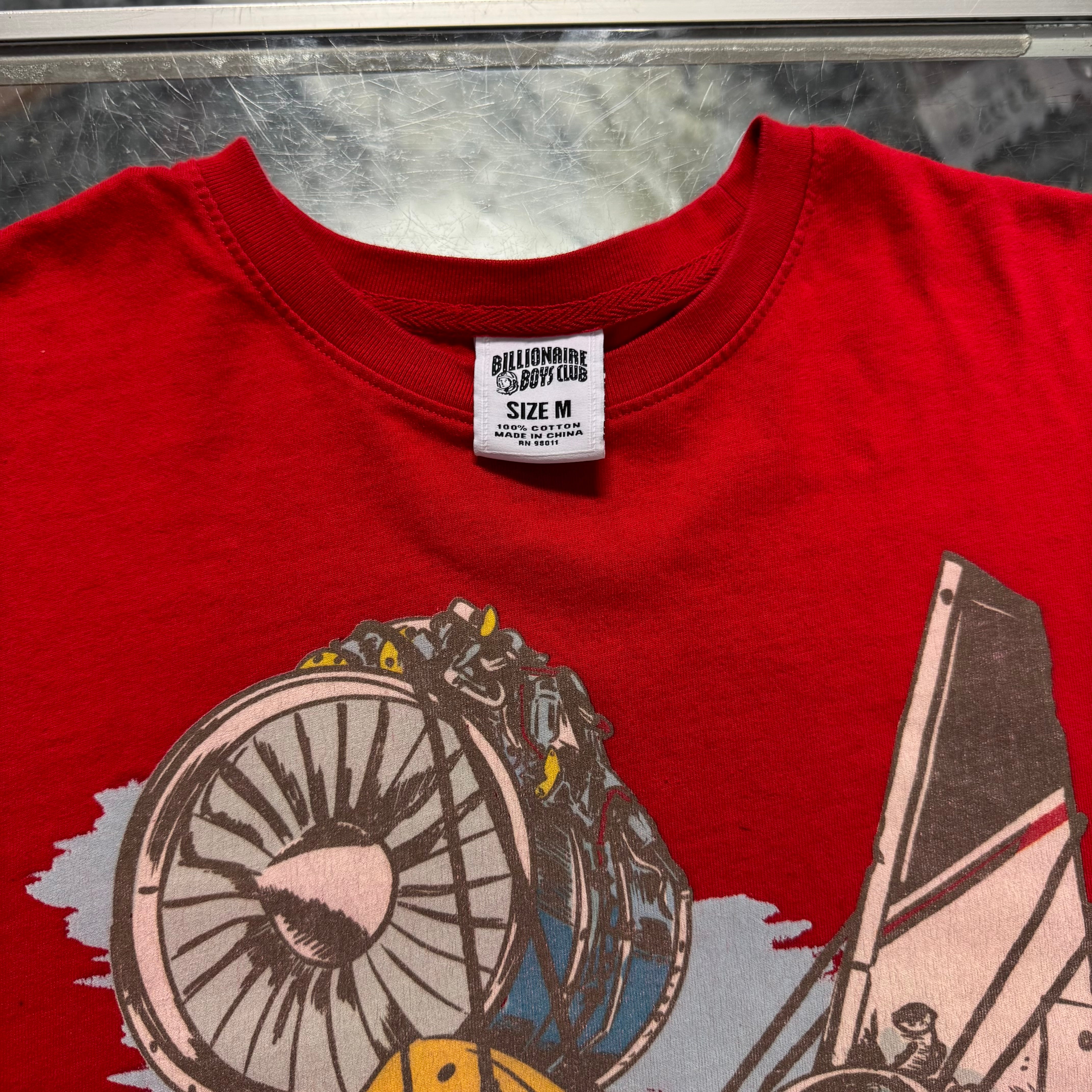 Medium Billionaire Boys Club Tee "Red"