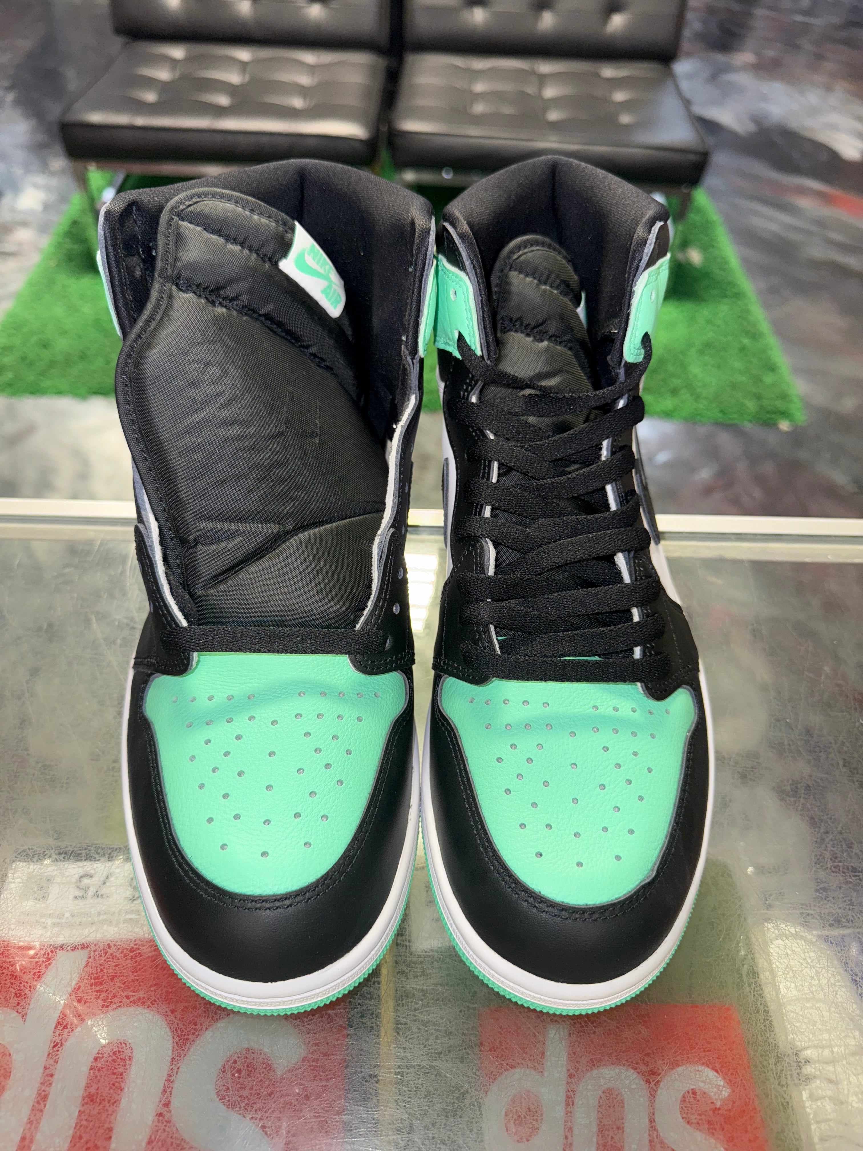 Size 11 Air Jordan 1 "Green Glow" Brand New