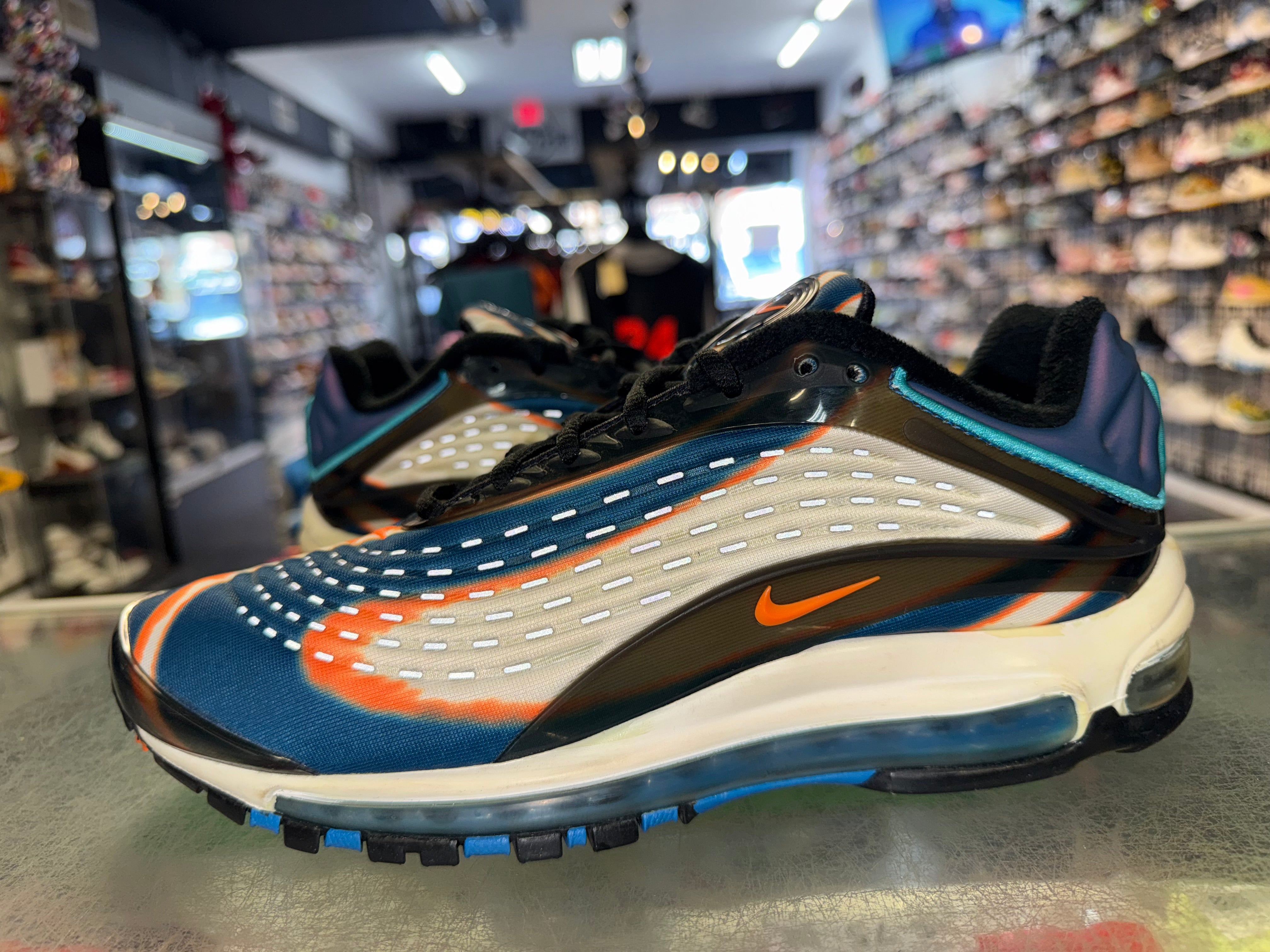 Size 9.5 Air Max Deluxe "Blue Force"