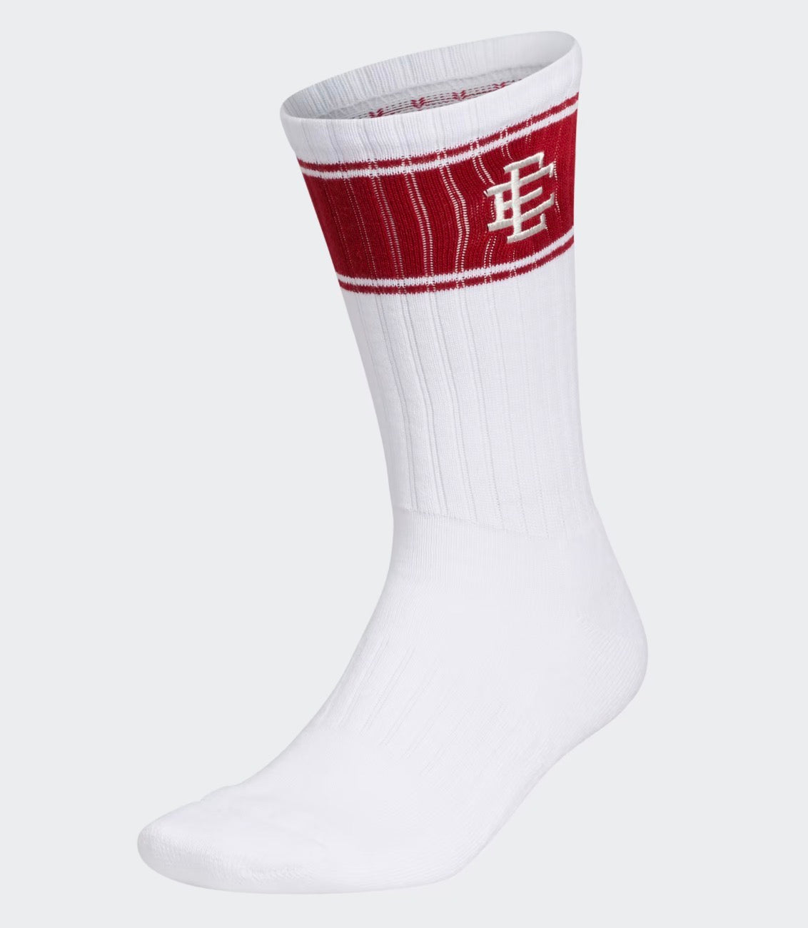 Size L (6-12) Eric Emanuel x Adidas EE Socks 1 Pack “Maroon” Brand New