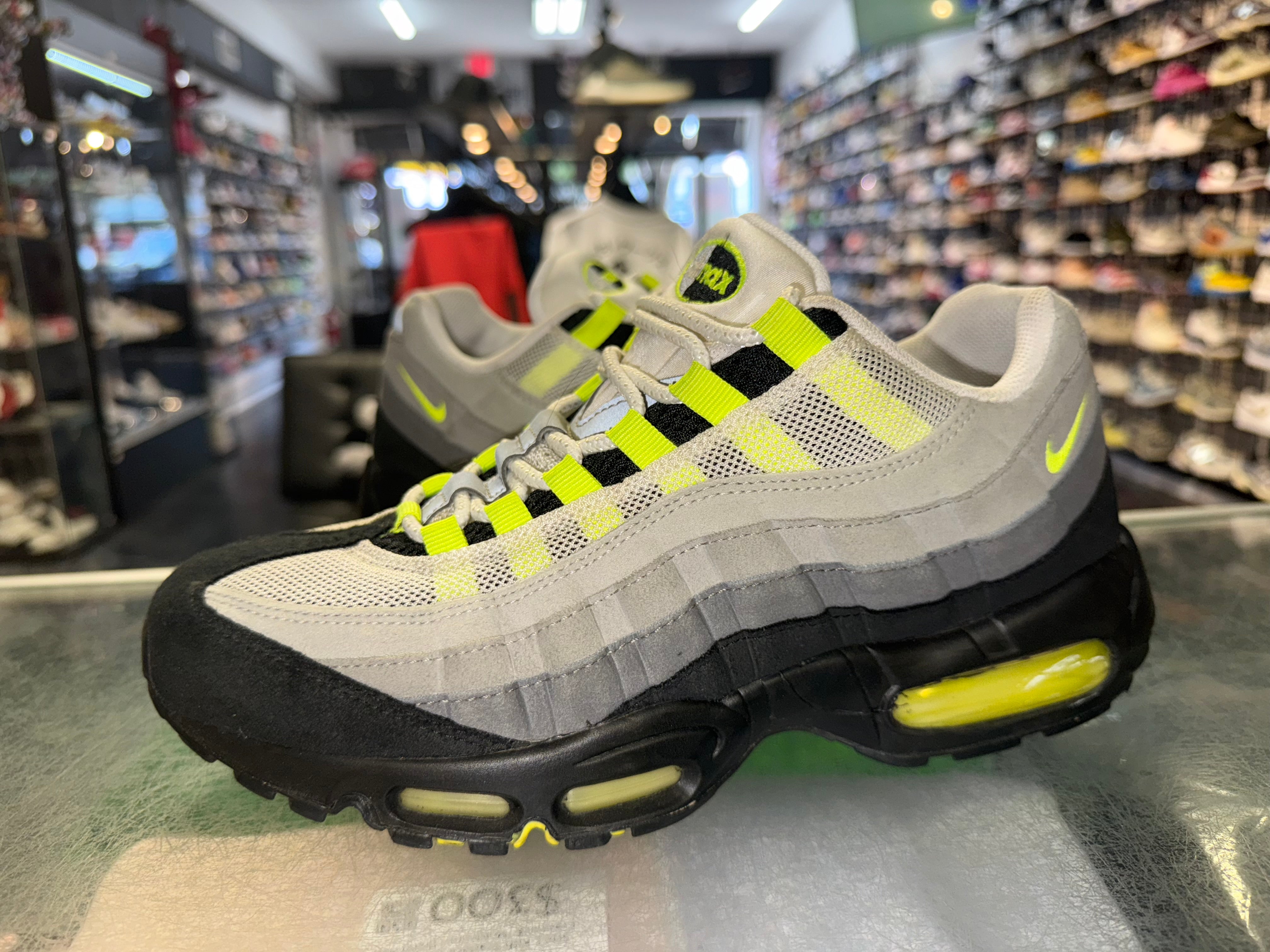 Size 9.5 Air Max 95 “OG Neon” 2010