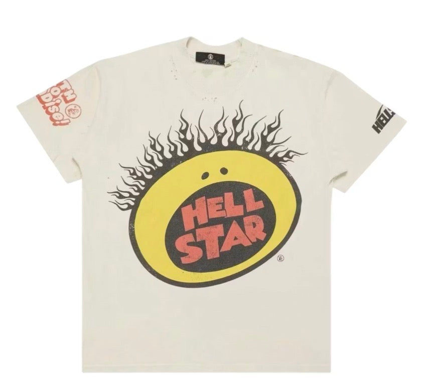 Hellstar Slime All That Tee Multicolor, pre-owned, size M