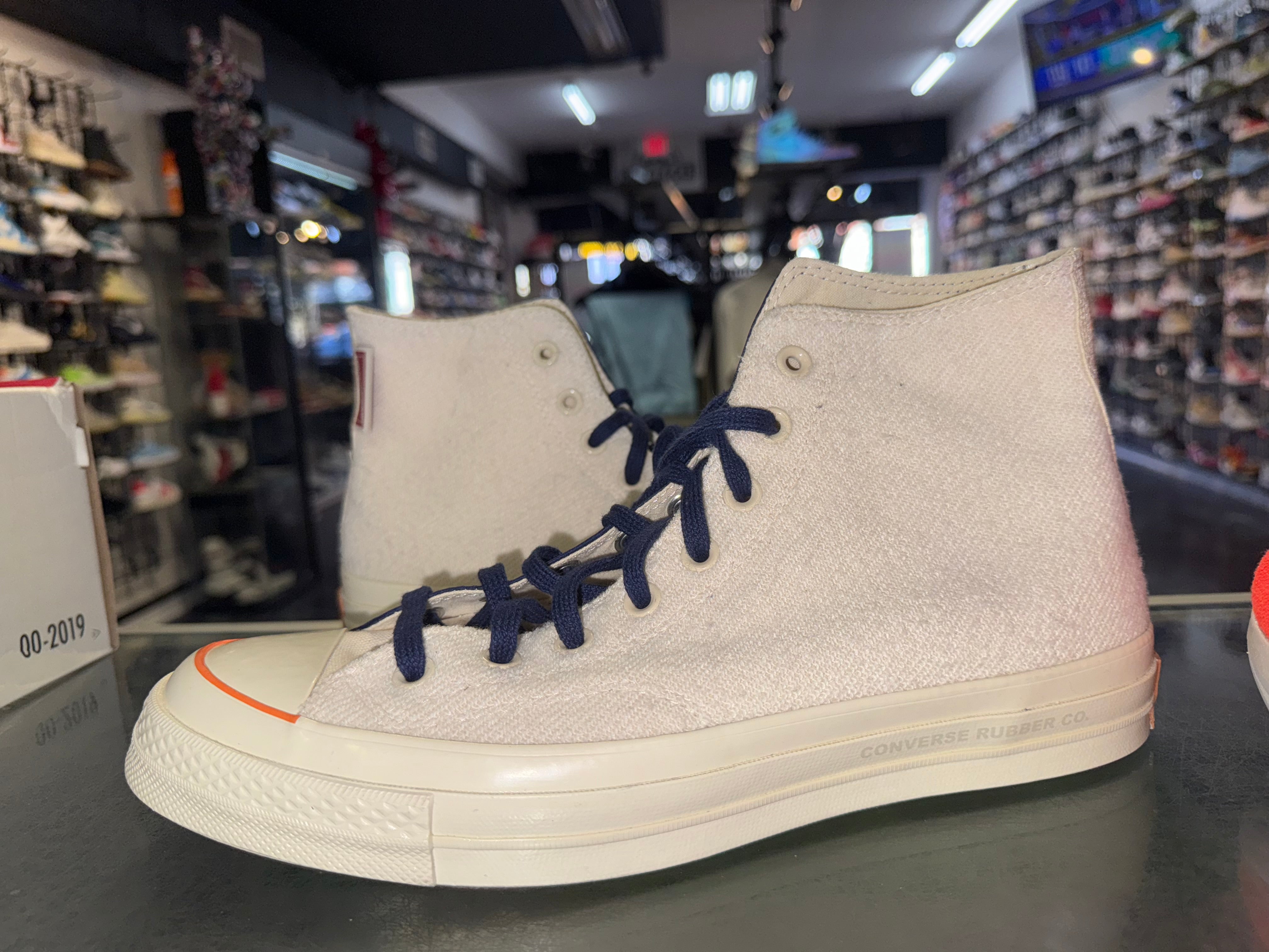 Size 10 Converse Chuck Taylor All Star "Foot Patrol Ivory"