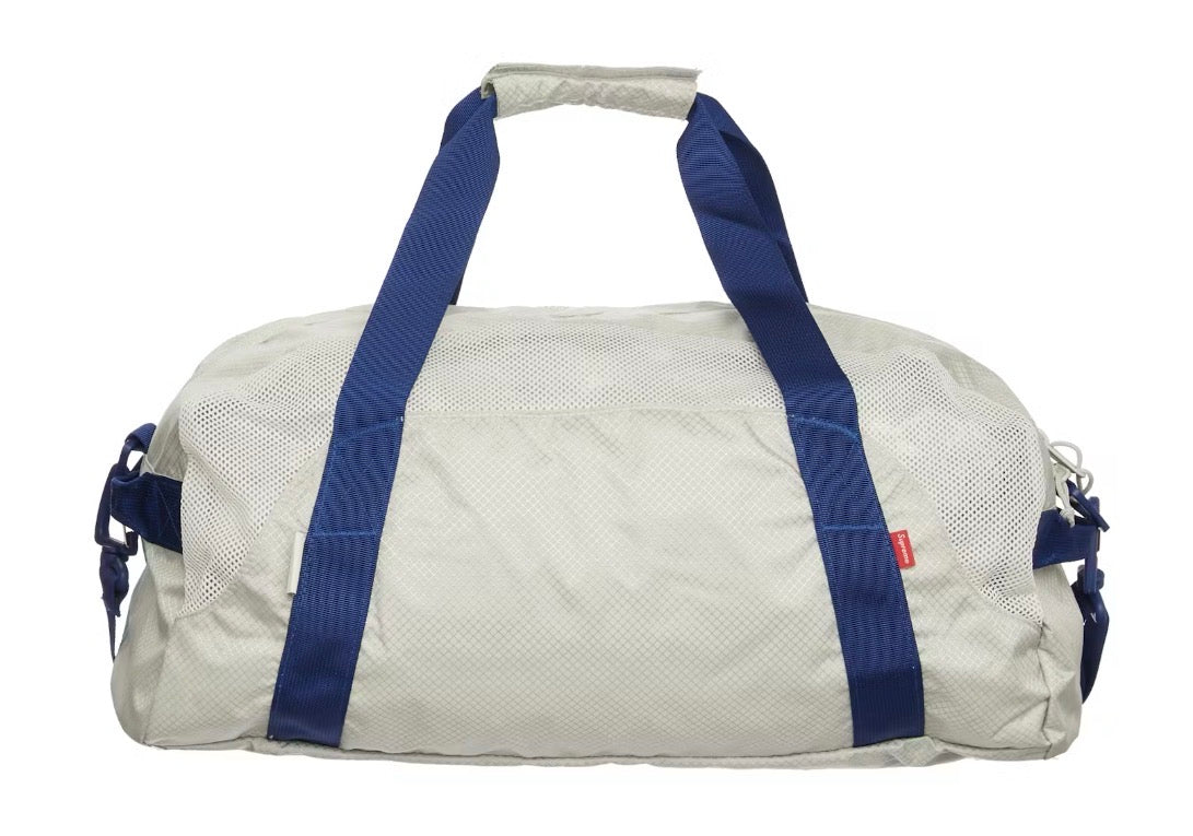Size OS Supreme Duffle Bag SS22 “Silver/Blue”