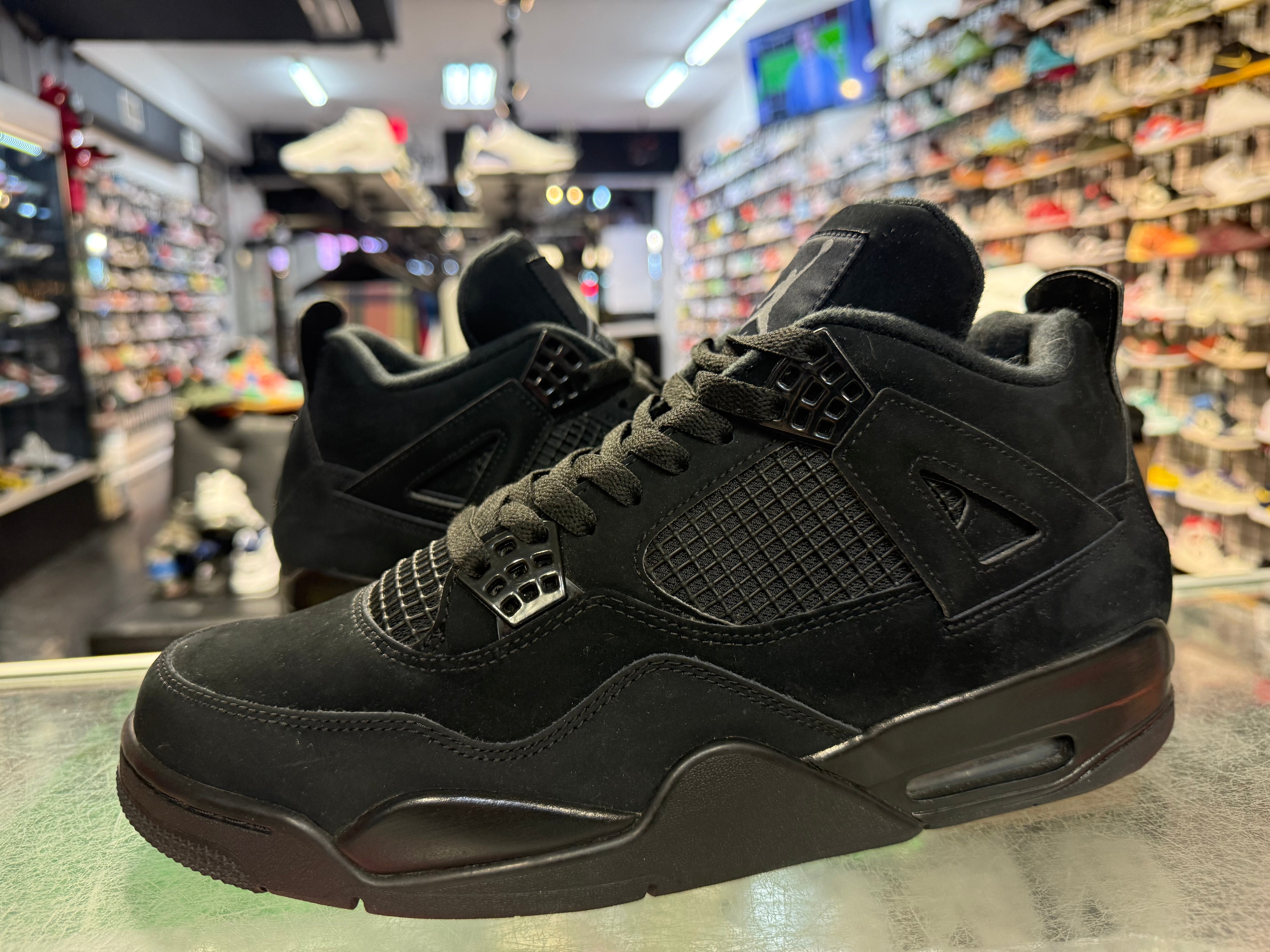Size 12 Air Jordan 4 "Black Cat" 2020