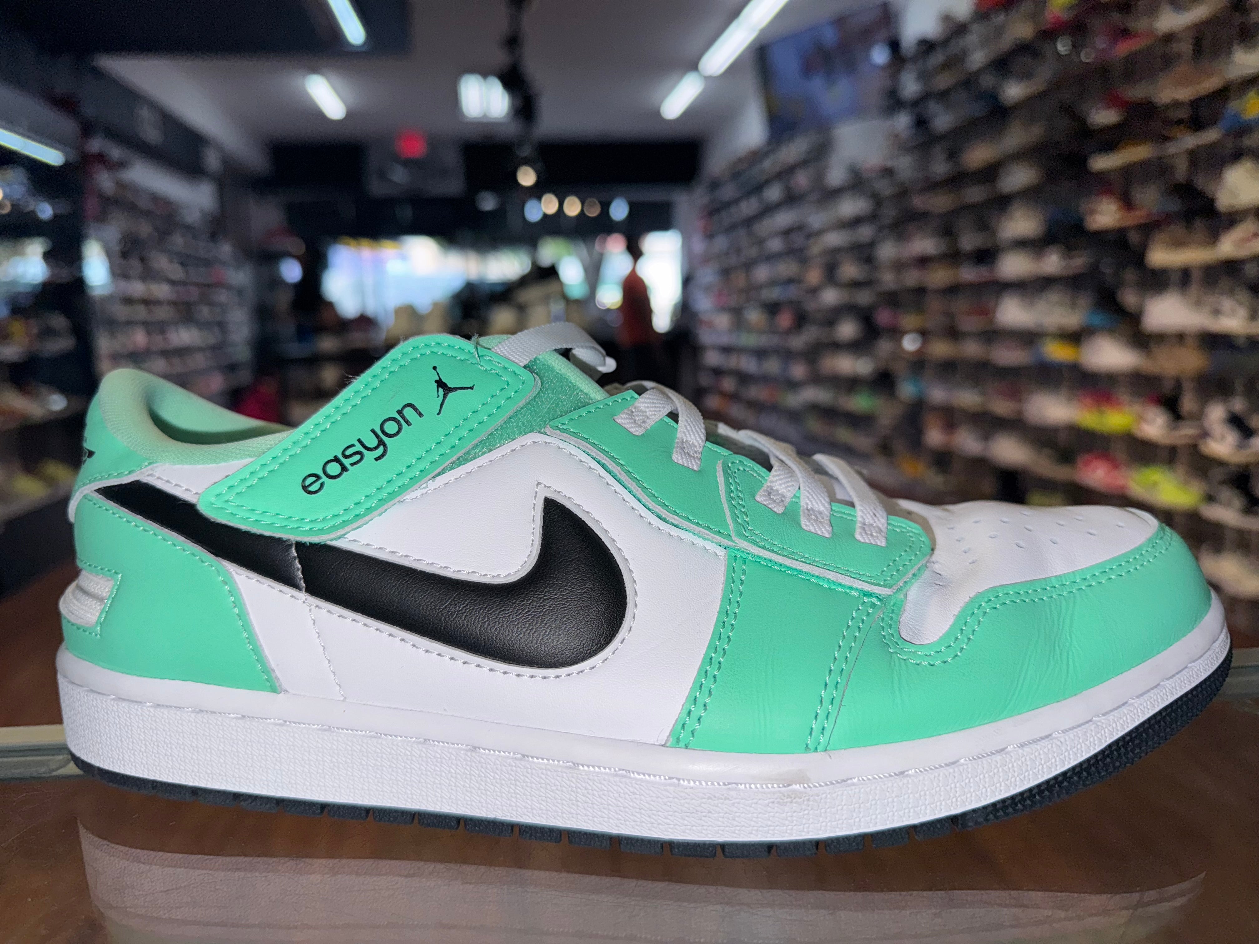 Size 10 Jordan 1 Low Easyon "Glow Green"