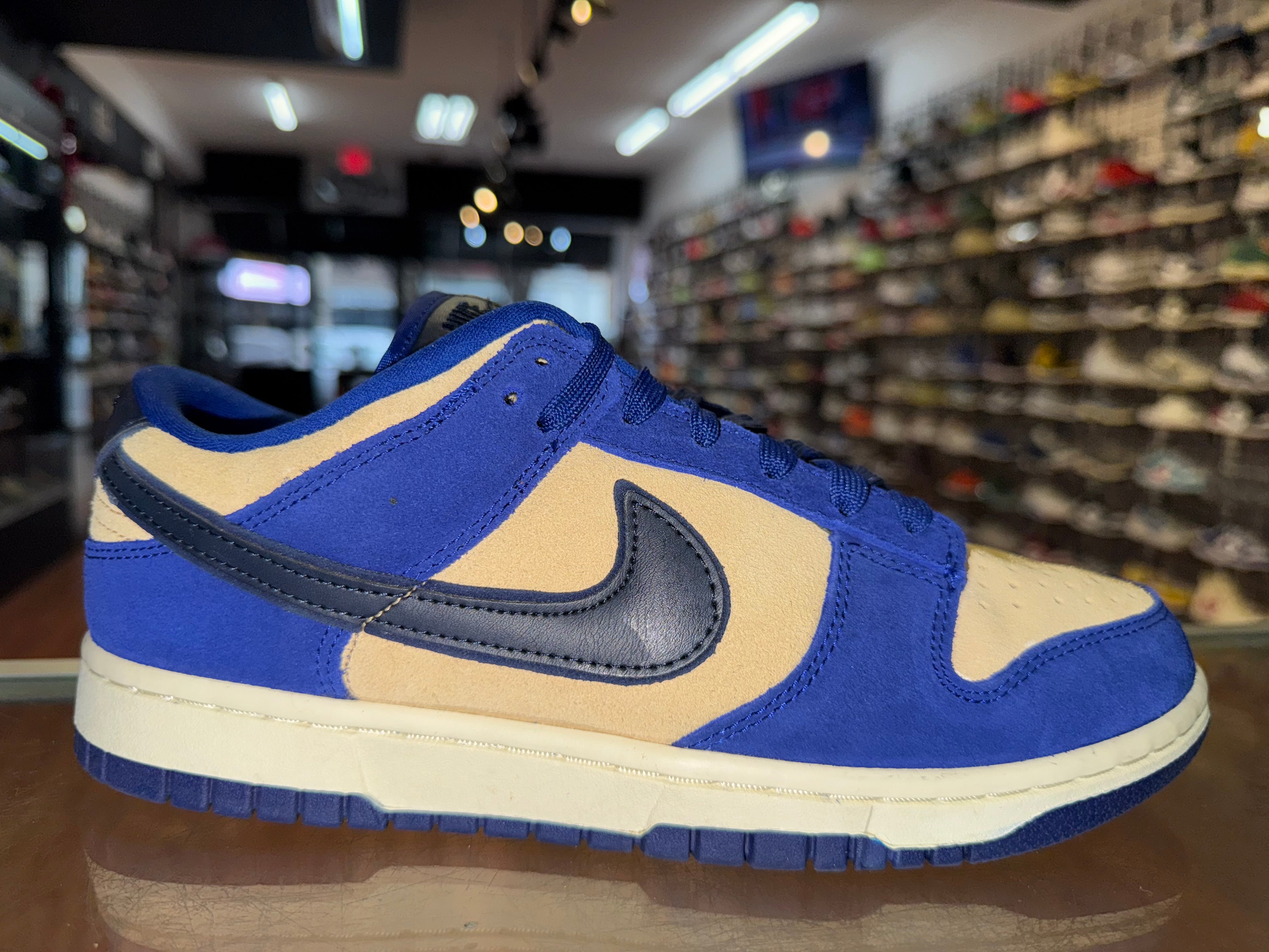 Size 7 (8.5W) Dunk Low LX "Blue Suede"
