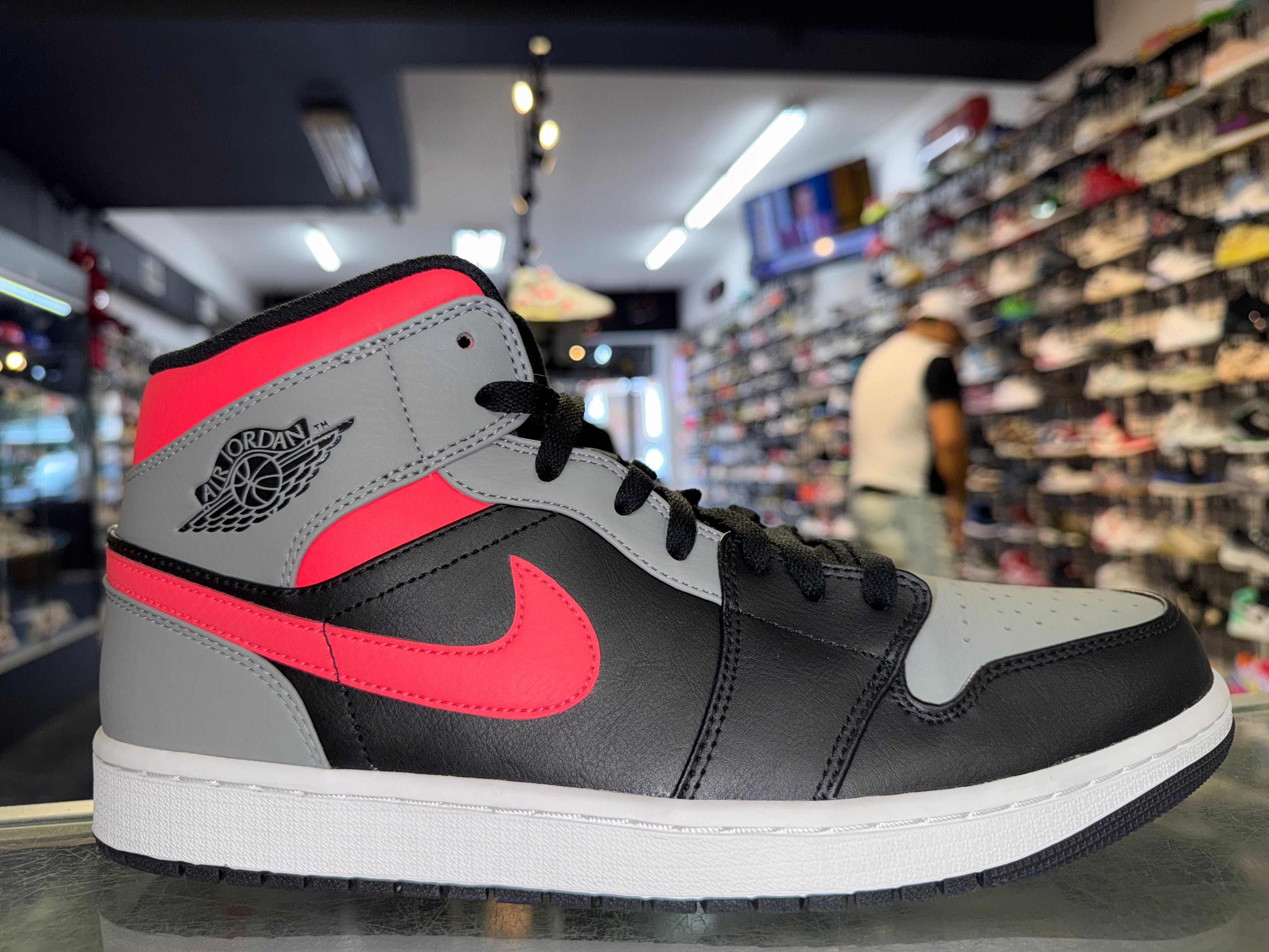Size 12 Air Jordan 1 Mid “Infrared” Worn 1x