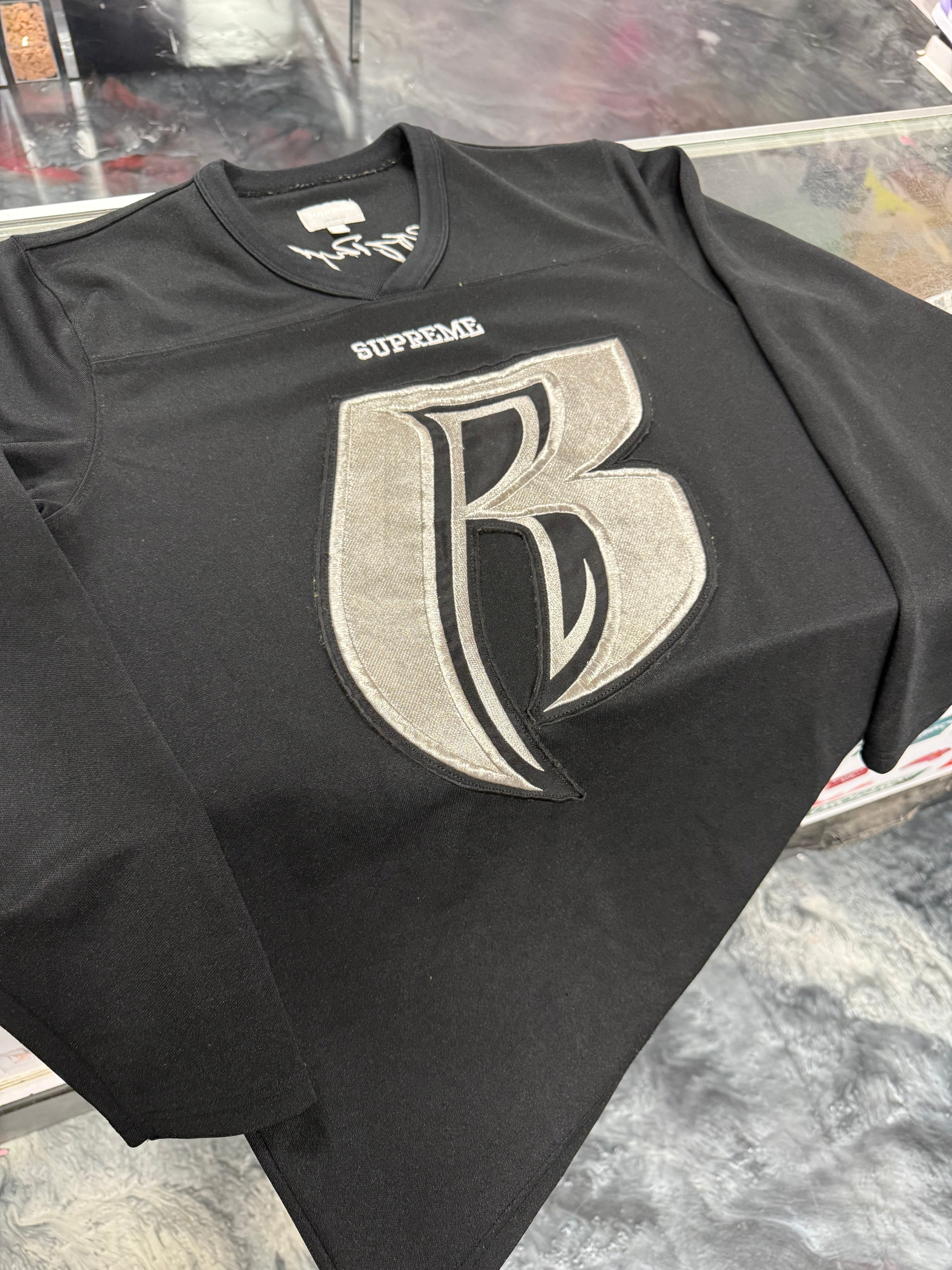 Size M Supreme Ruff Ryders Hockey Jersey “Black” – Direct Kicks
