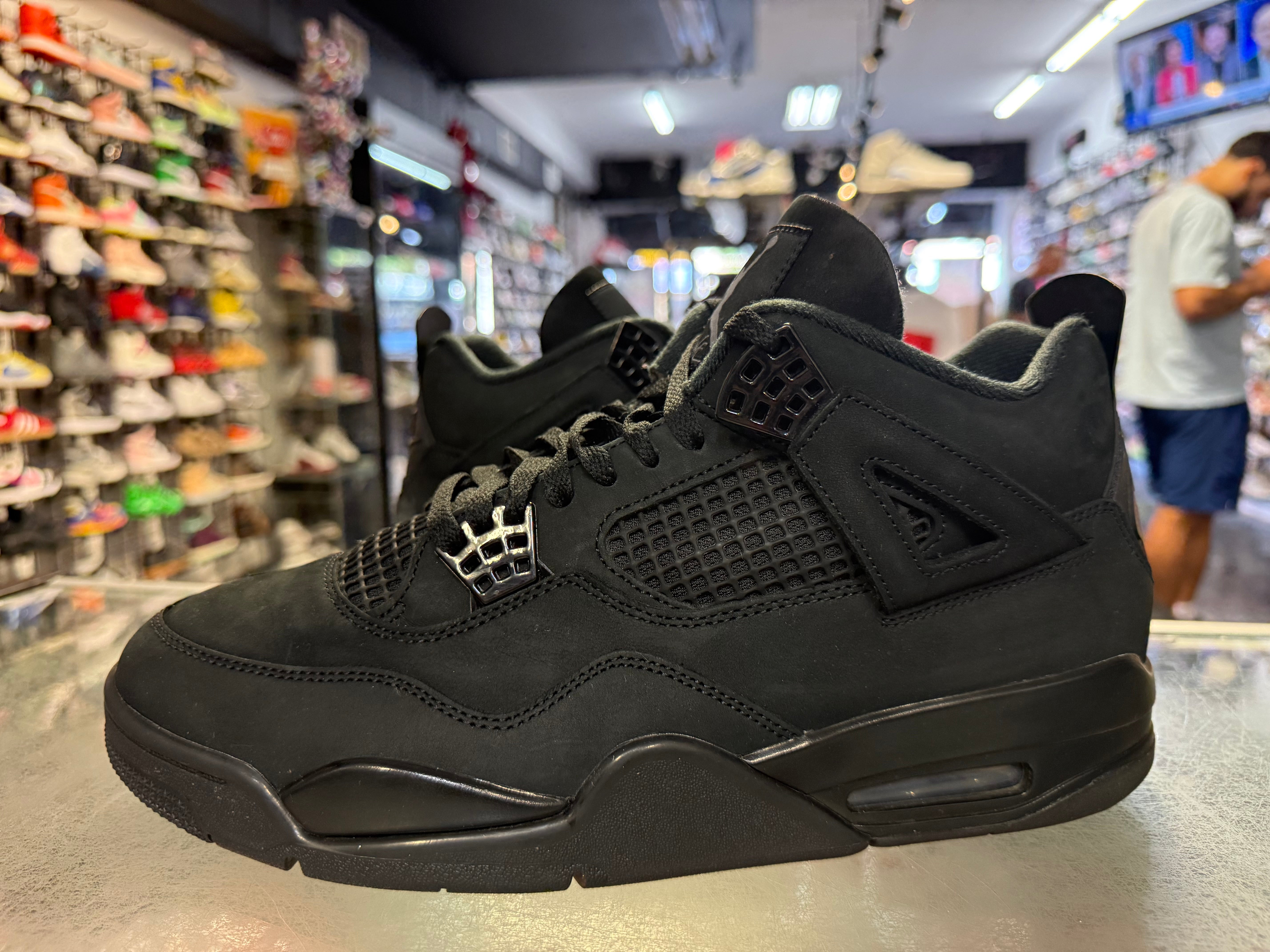 Size 12 Air Jordan 4 "Black Cat"