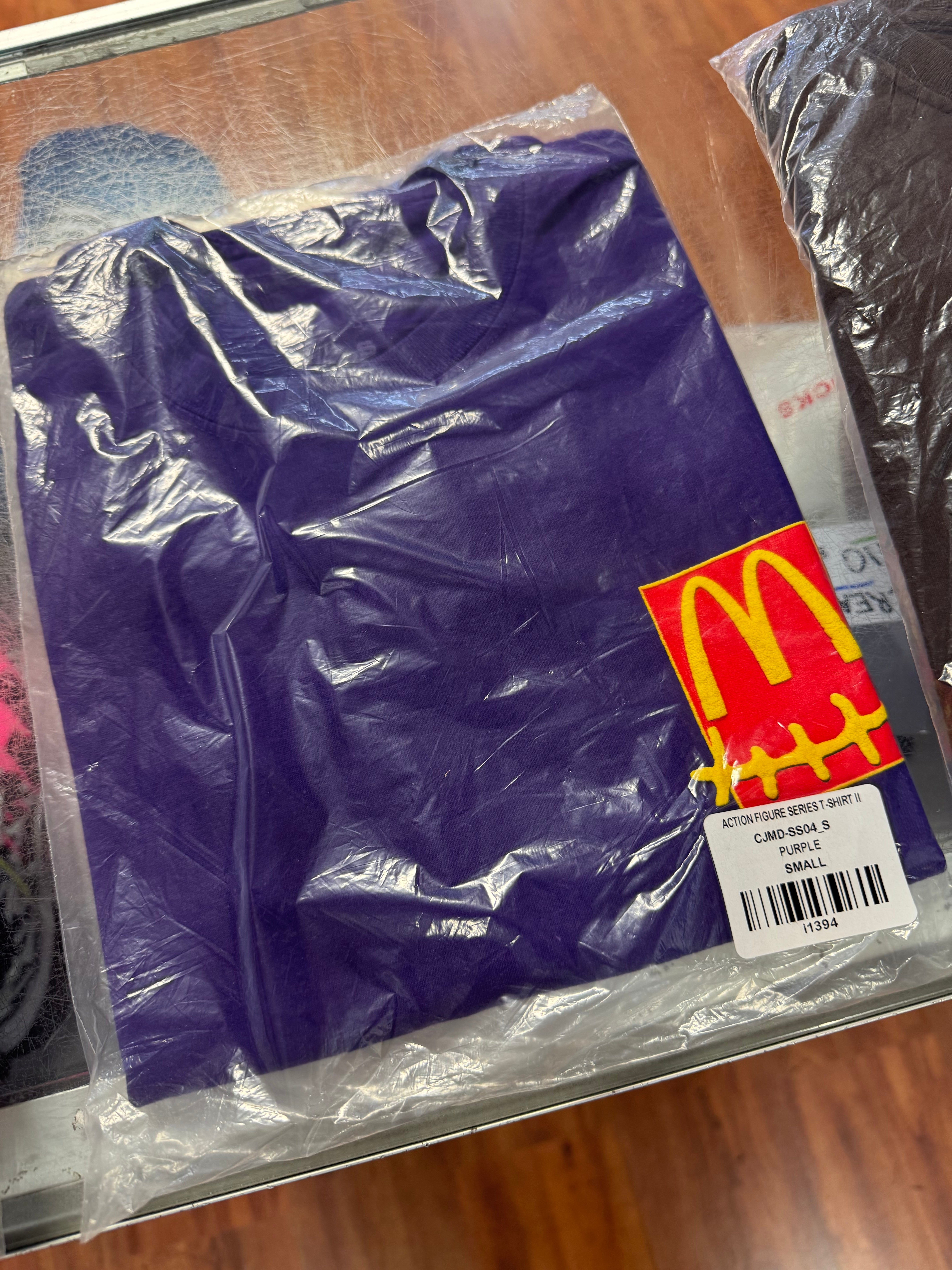 Size Small Travis Scott Action Figure Tee “Purple” Brand New