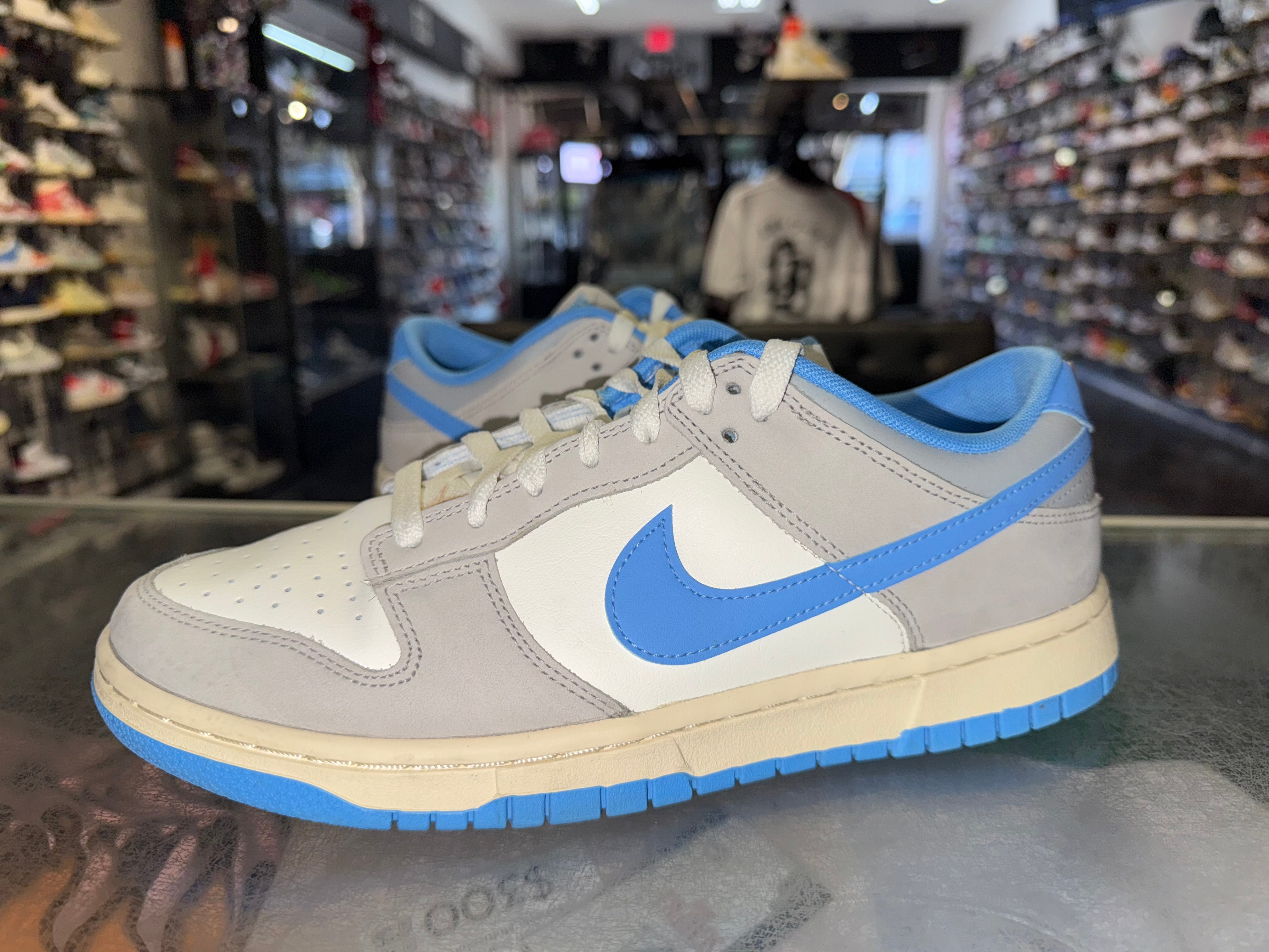 Size 9 Dunk Low Athletic Dept “University Blue”
