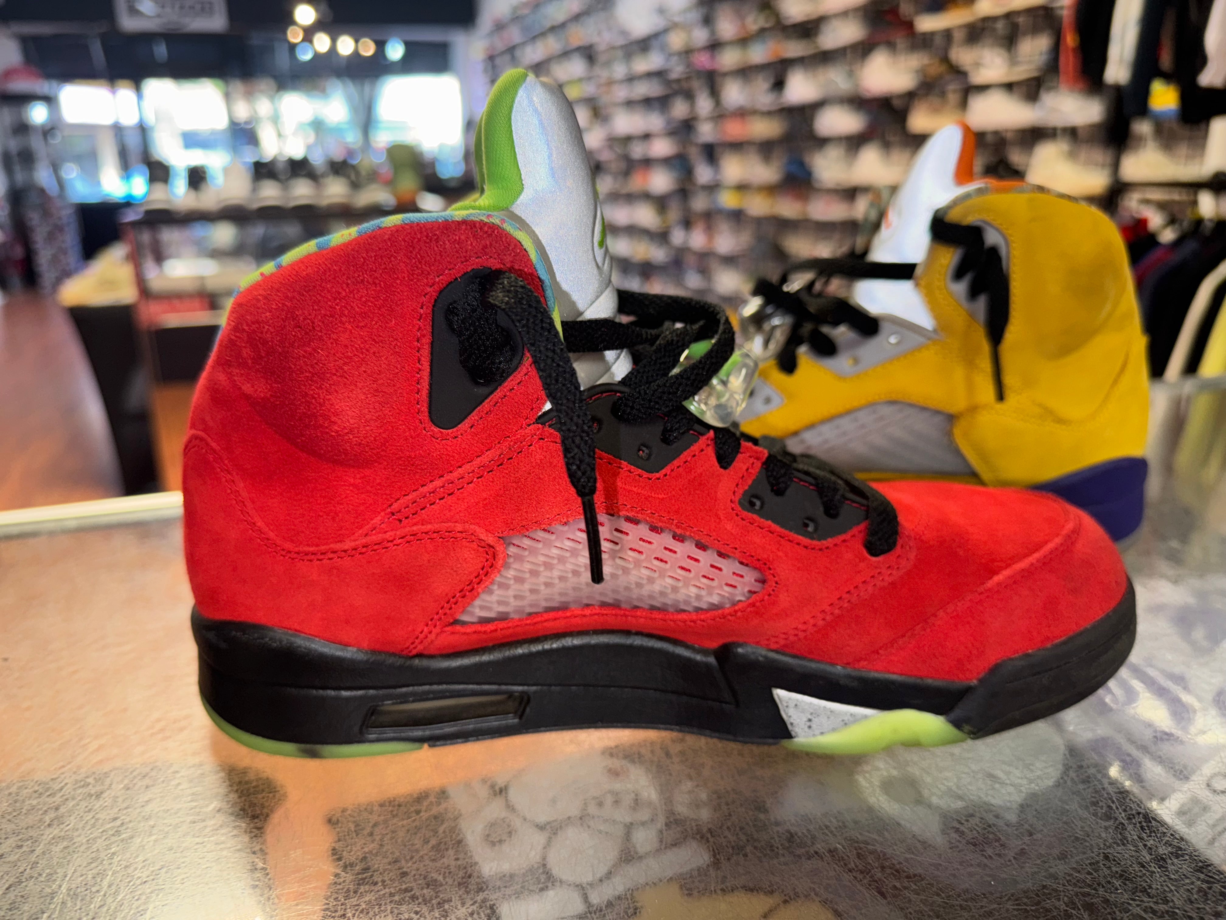 Size 9.5 Air Jordan 5 "What The" - NB