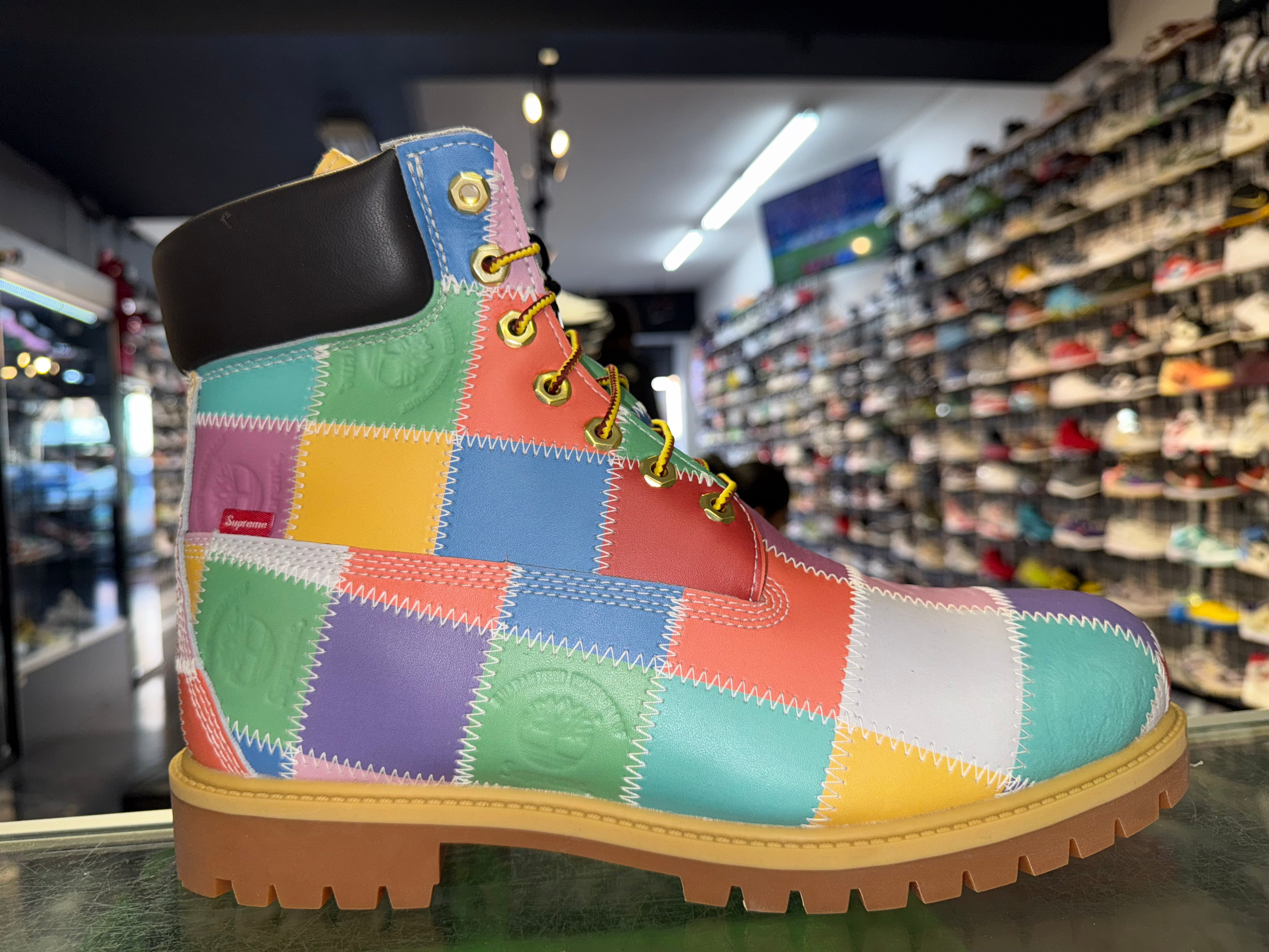 Size 11.5 Supreme x Timberland 6 Inch Premium Boot “Multi-Color” Brand New