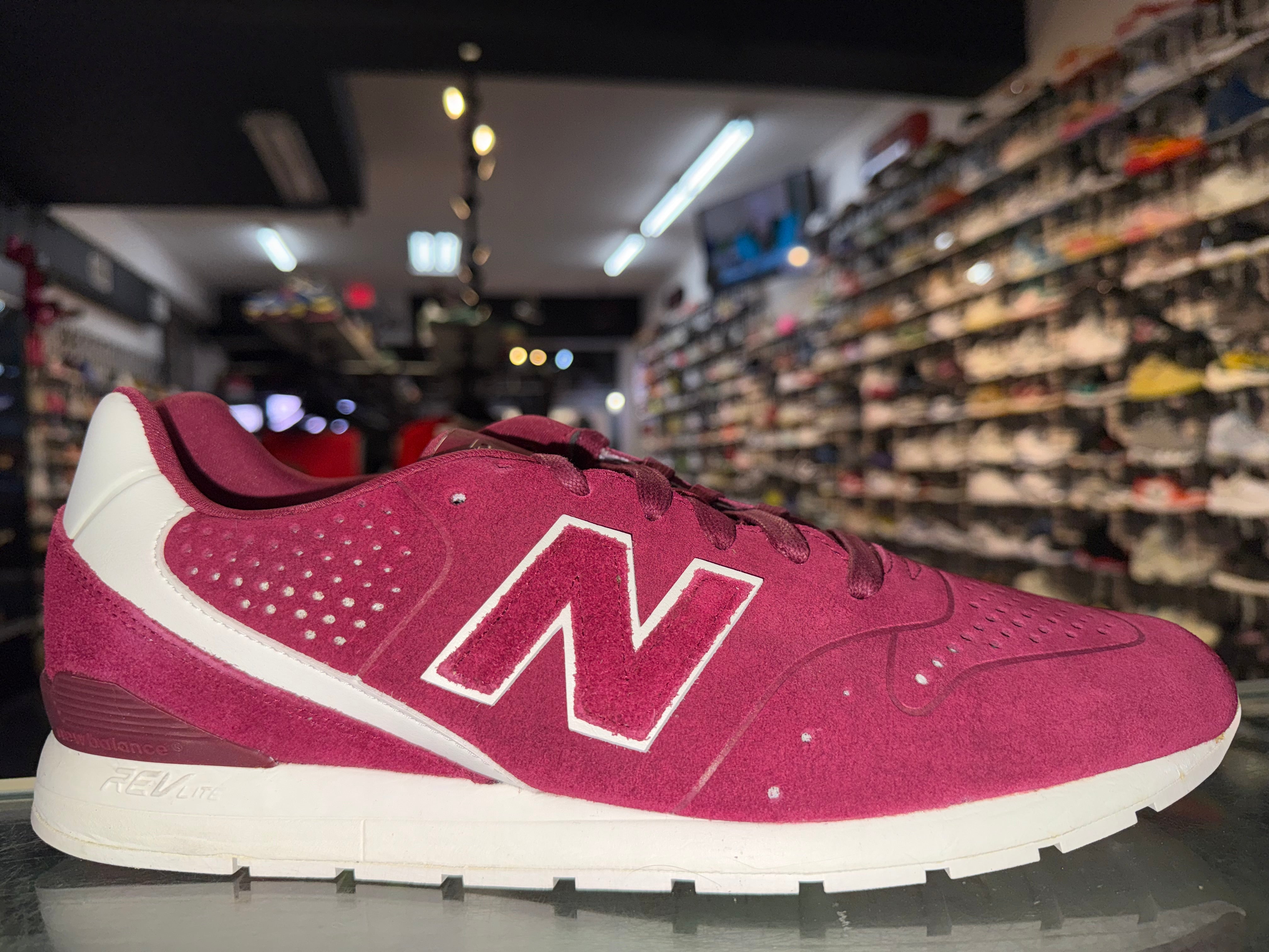 Size 11.5 New Balance 696 "Burgundy" Brand New