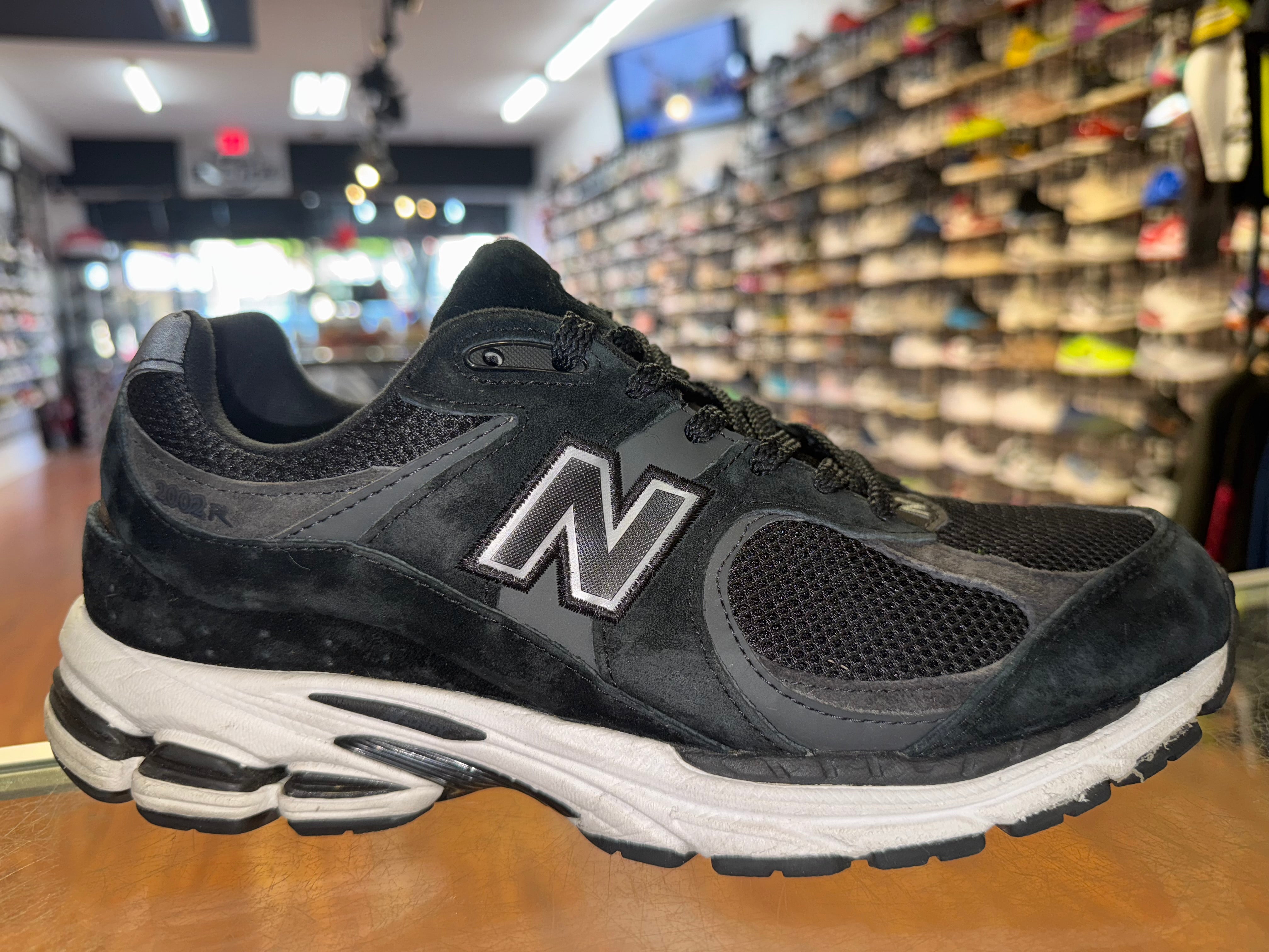 Size 9.5 New Balance 2002R "Gunmetal Black"