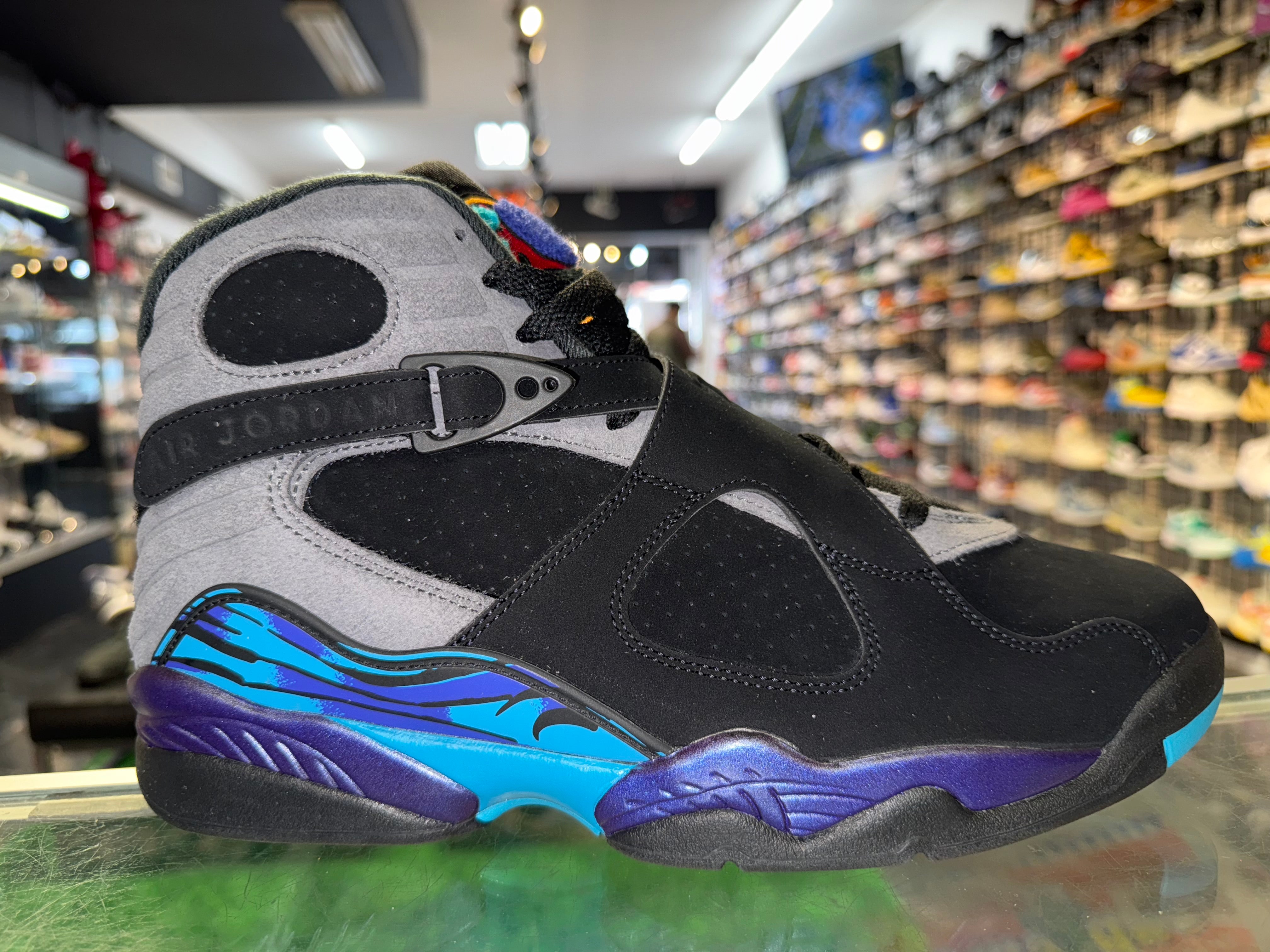 Size 10 Air Jordan 8 "Aqua" 2025 Brand New