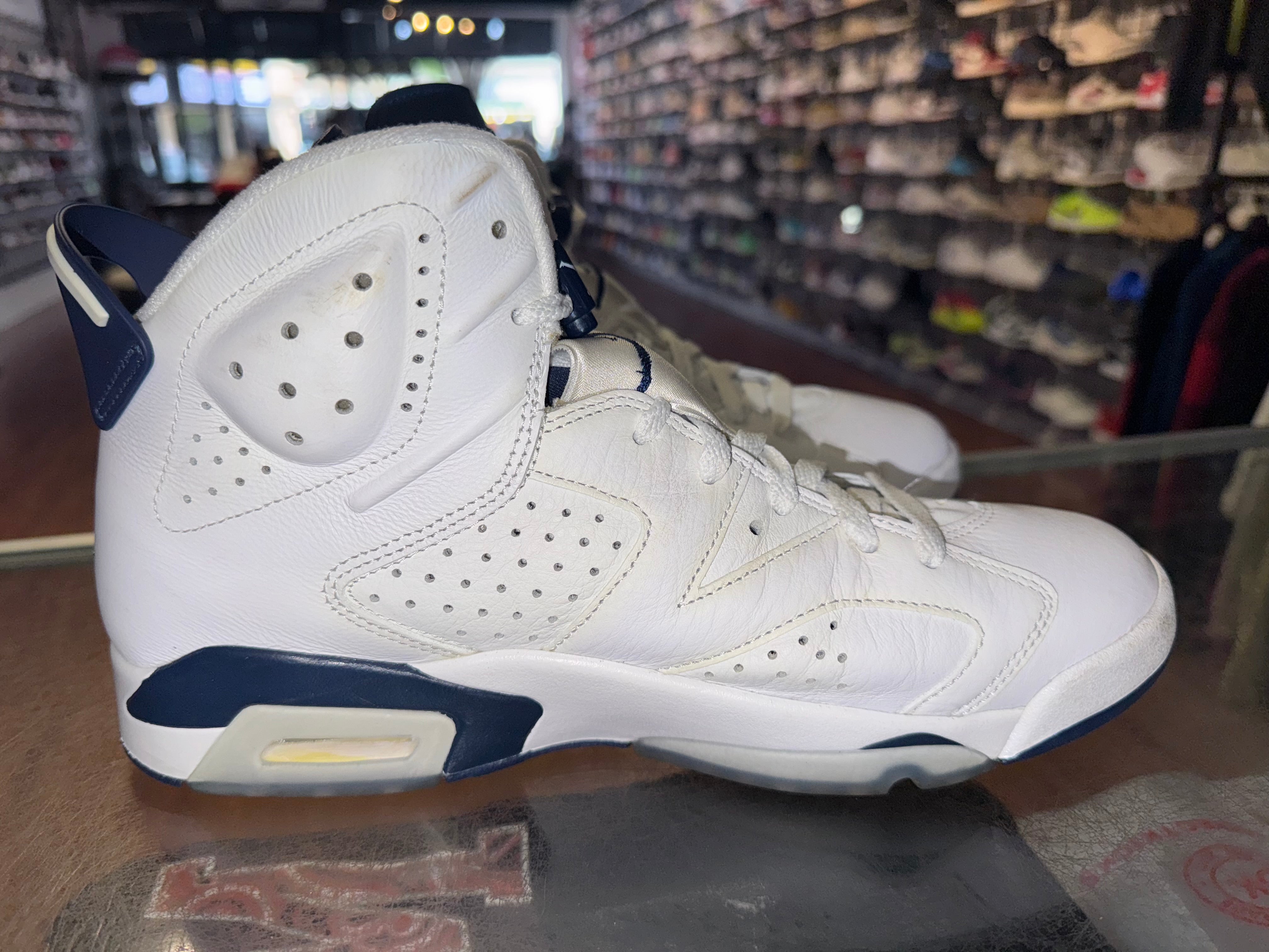 Size 10.5 Air Jordan 6 "Midnight Navy"
