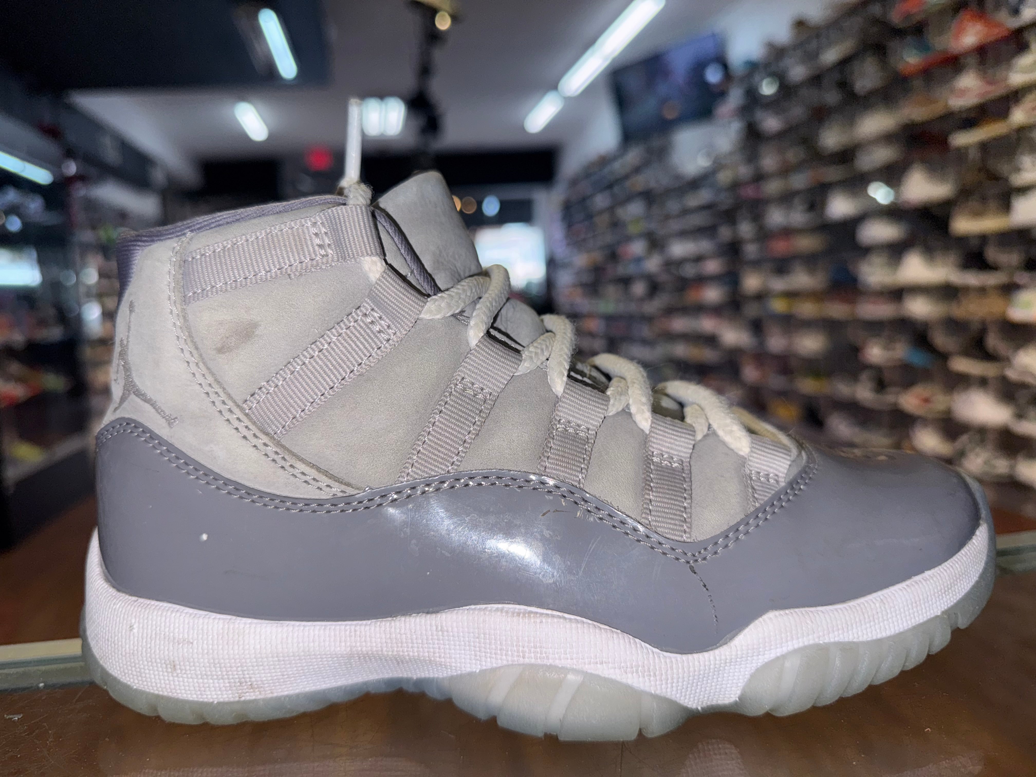 Size 4.5 Air Jordan 11 "Cool Grey" - NB