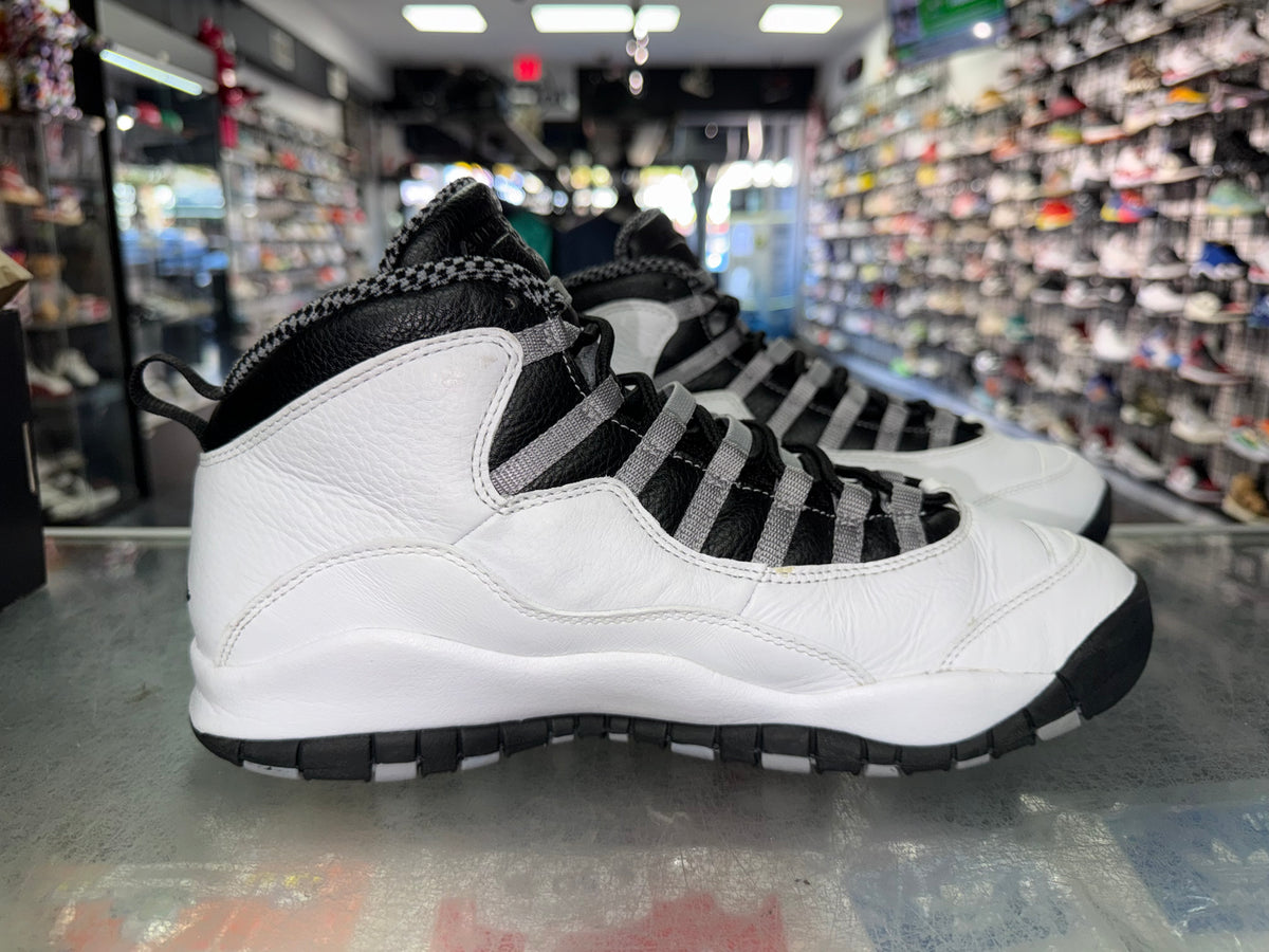 Air Jordan 10 Steel sneaker, pre-owned, size 11.5 – view 3
