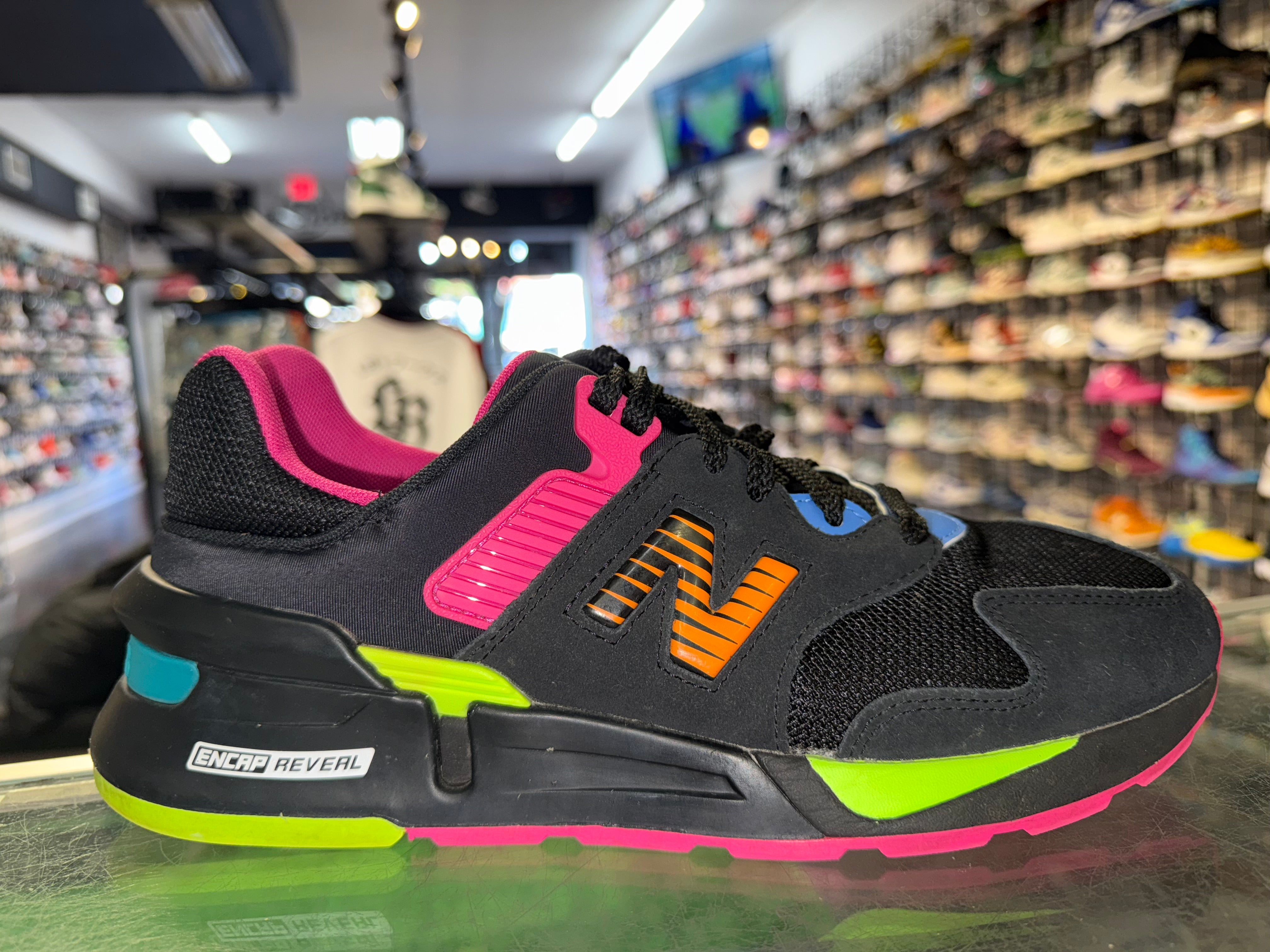Size 9 New Balance 997 Sport "Black Multicolor"