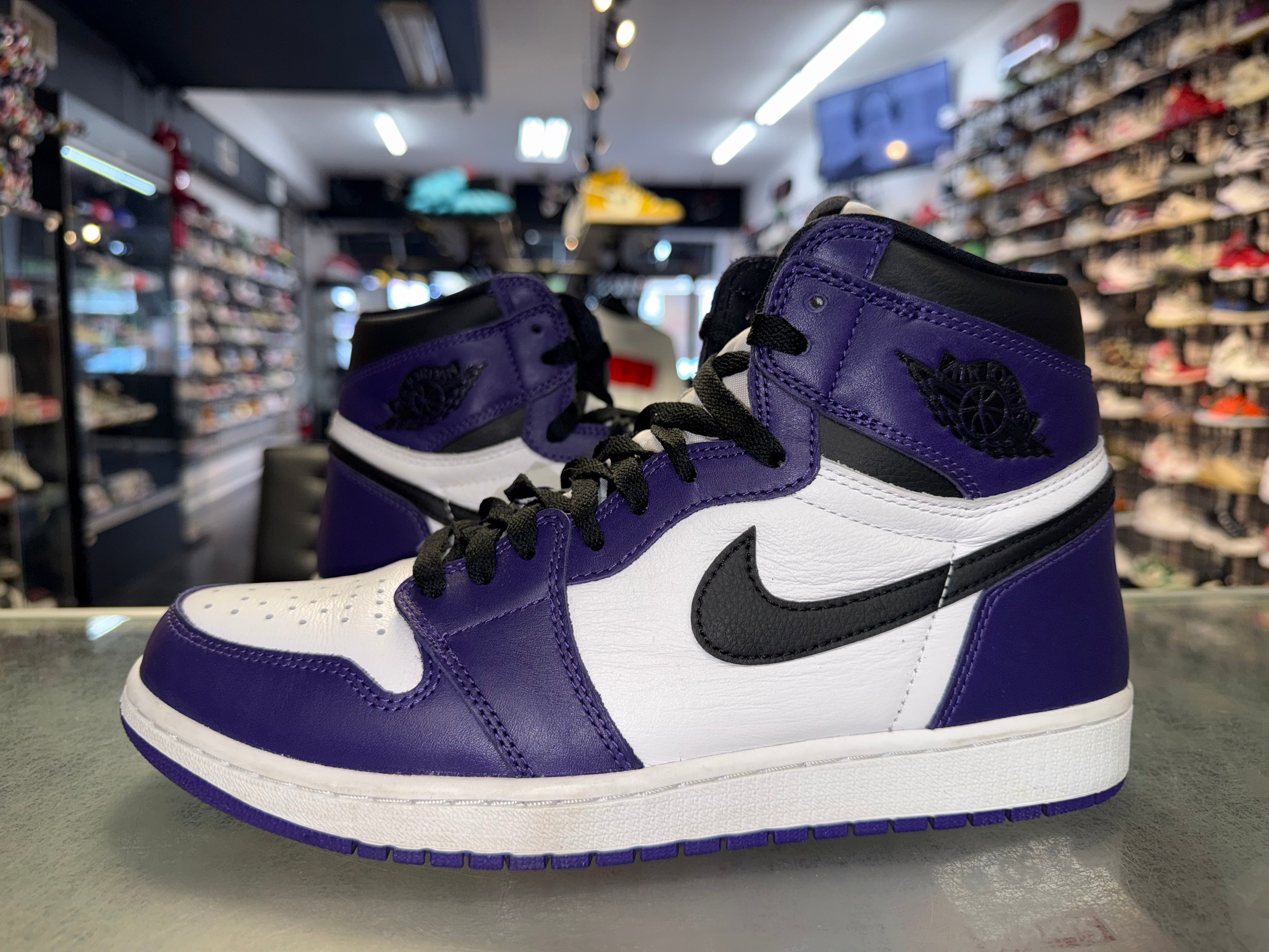 Size 10 Air Jordan 1 "Court Purple 2.0"
