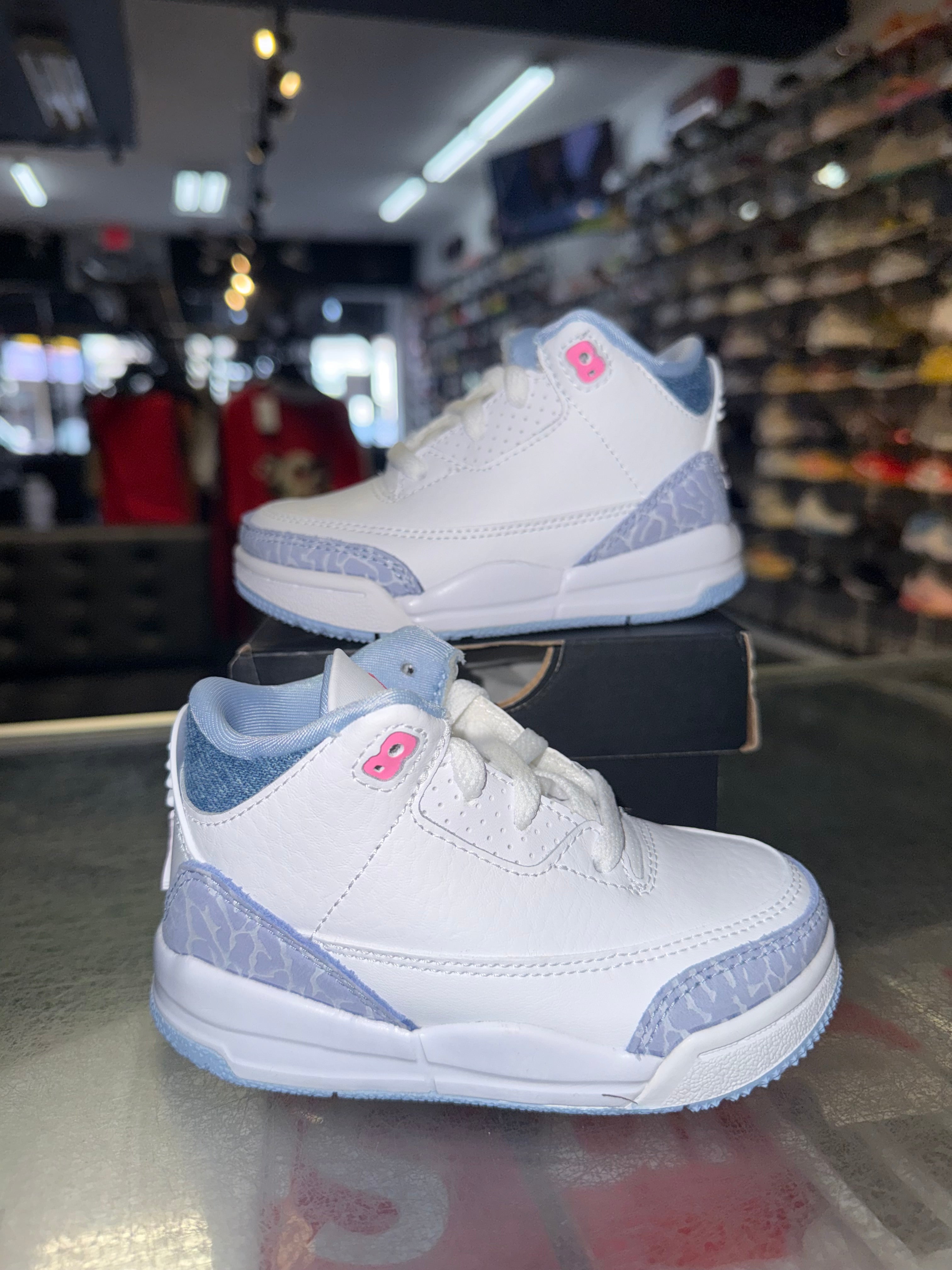 Size 6c Air Jordan 3 “Cobalt Bliss” Brand New (TD)