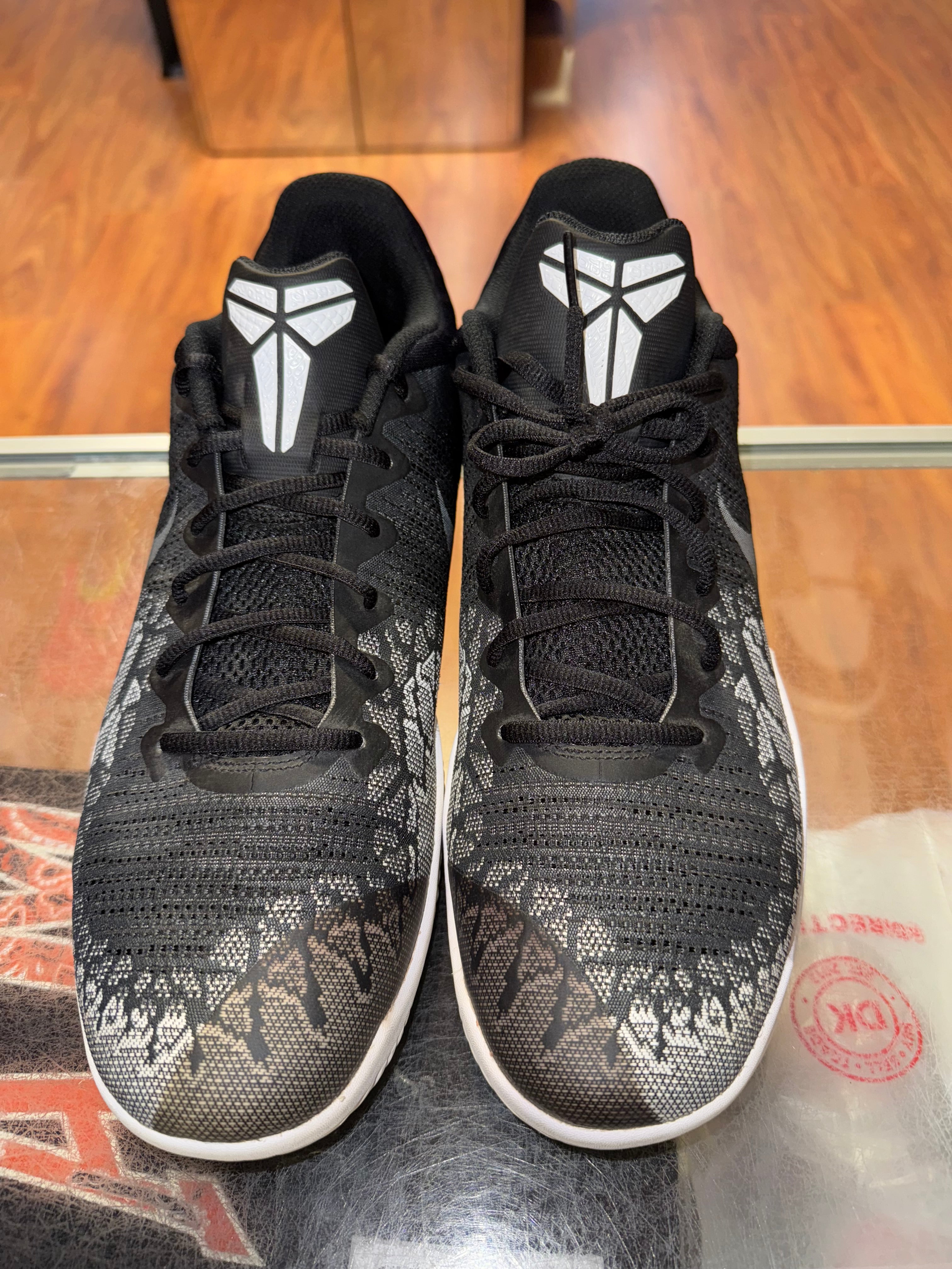 Size 12.5 Kobe Mamba Rage "Anthracite"