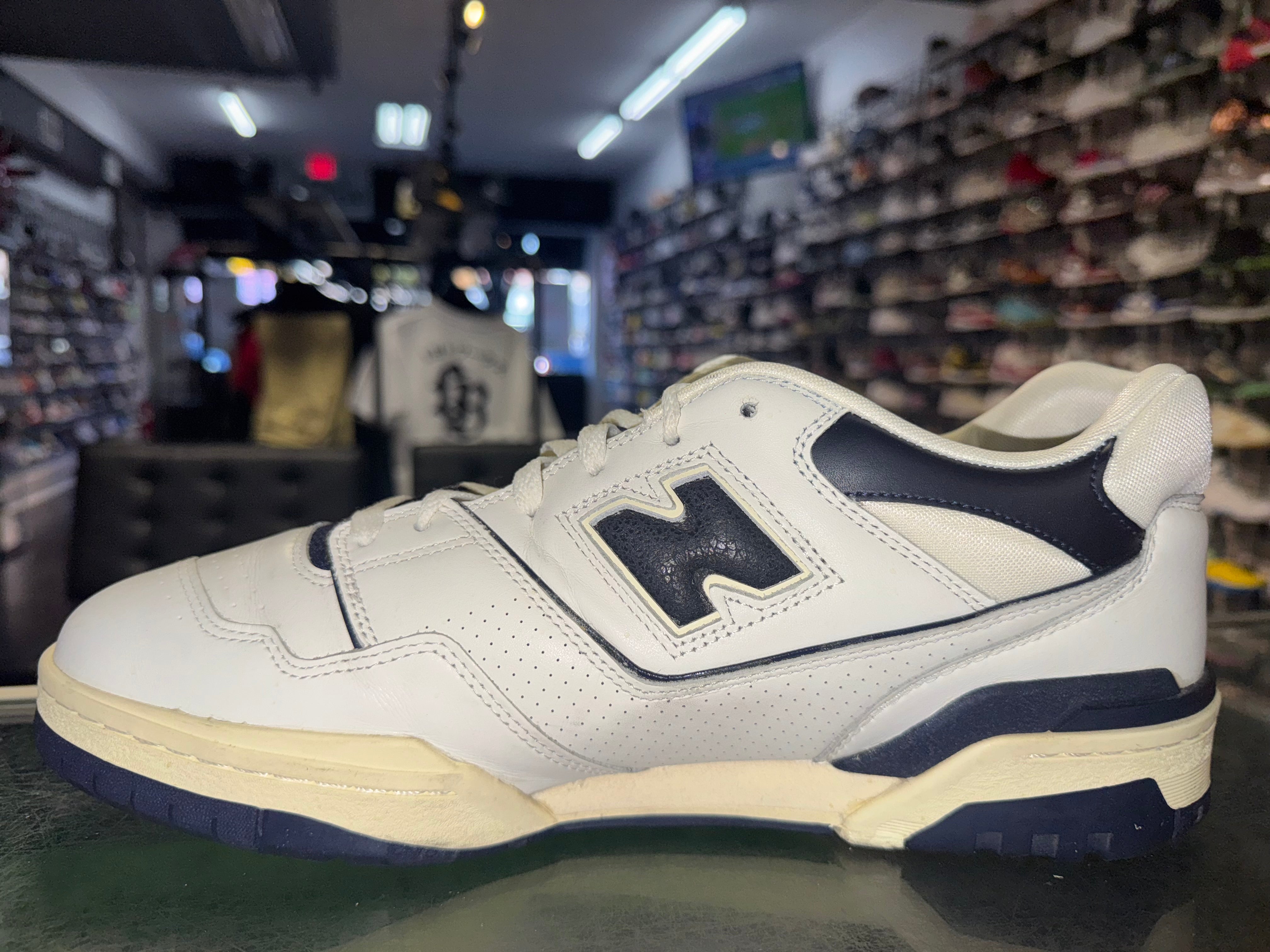 Size 13 New Balance 550 Aime Leon Dore "White Navy"