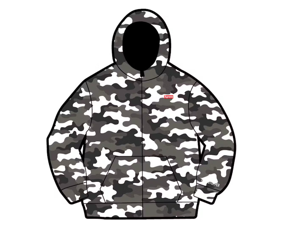 Size L Supreme Windstoppper Zip Up “Camo”