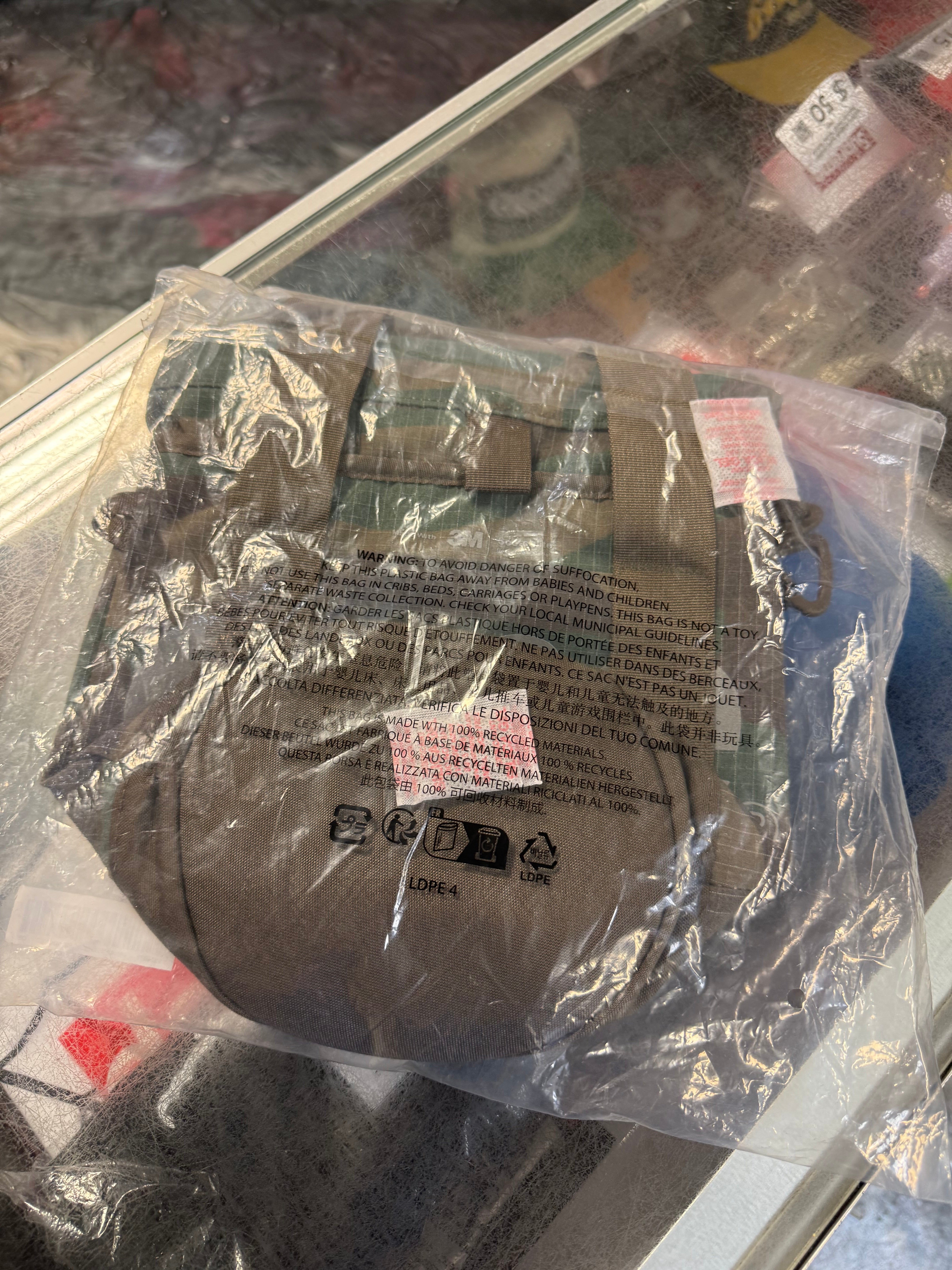 Supreme Cinch Bag (SS24) “Woodland Camo” Brand New – Direct Kicks