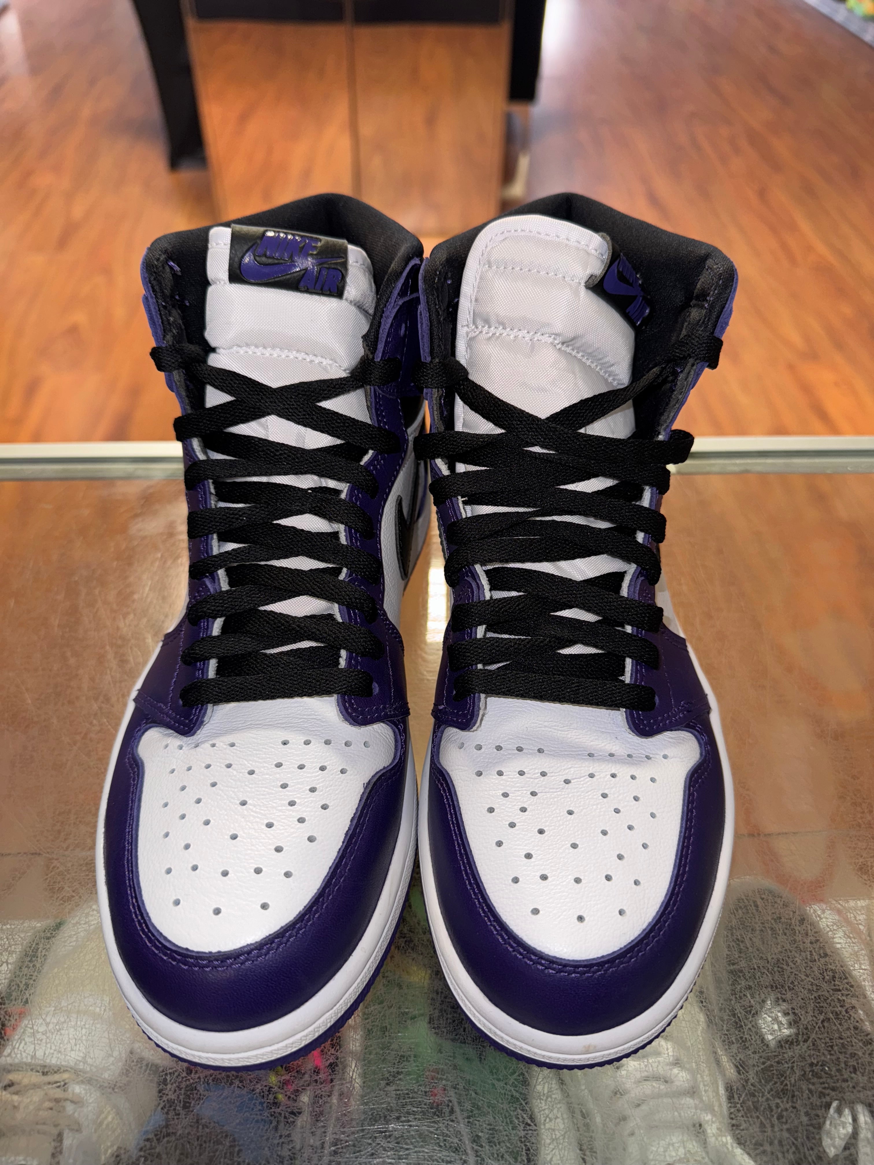 Size 8.5 Air Jordan 1 "Court Purple 2.0"
