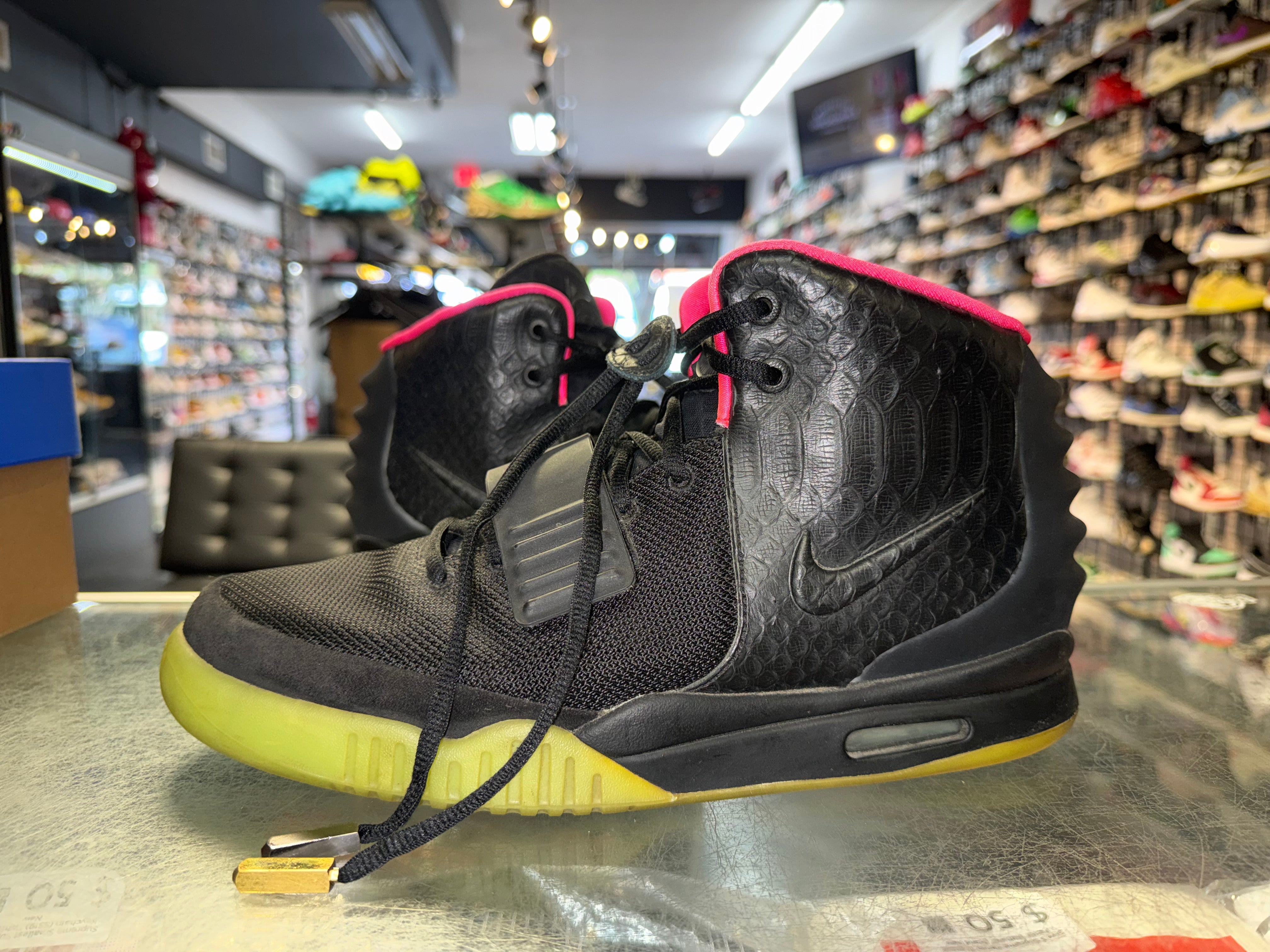Size 12 Air Yeezy 2 "Solar Red"