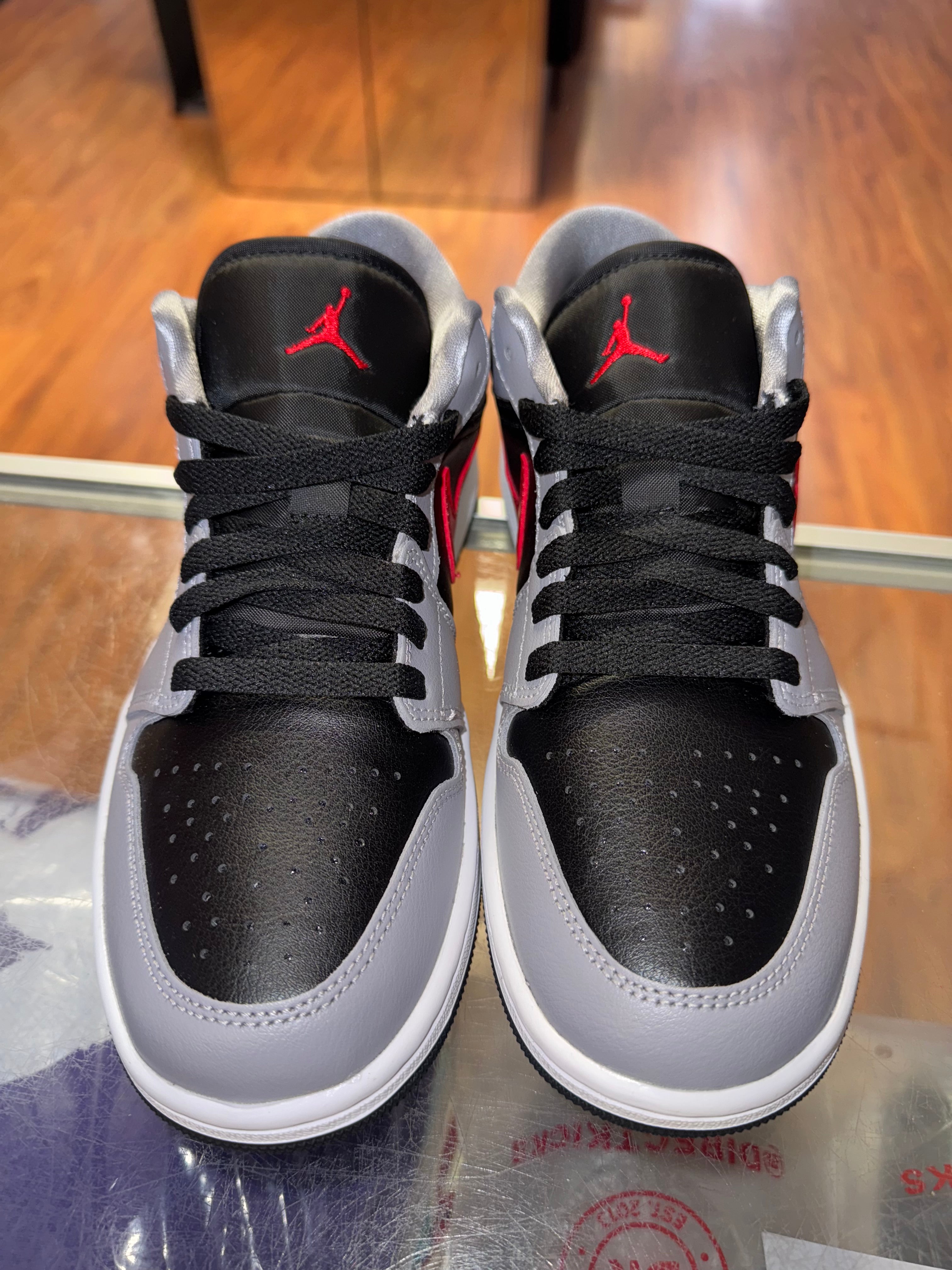 Size 7 (8.5W) Air Jordan 1 Low “Cement Iron Red” Brand New