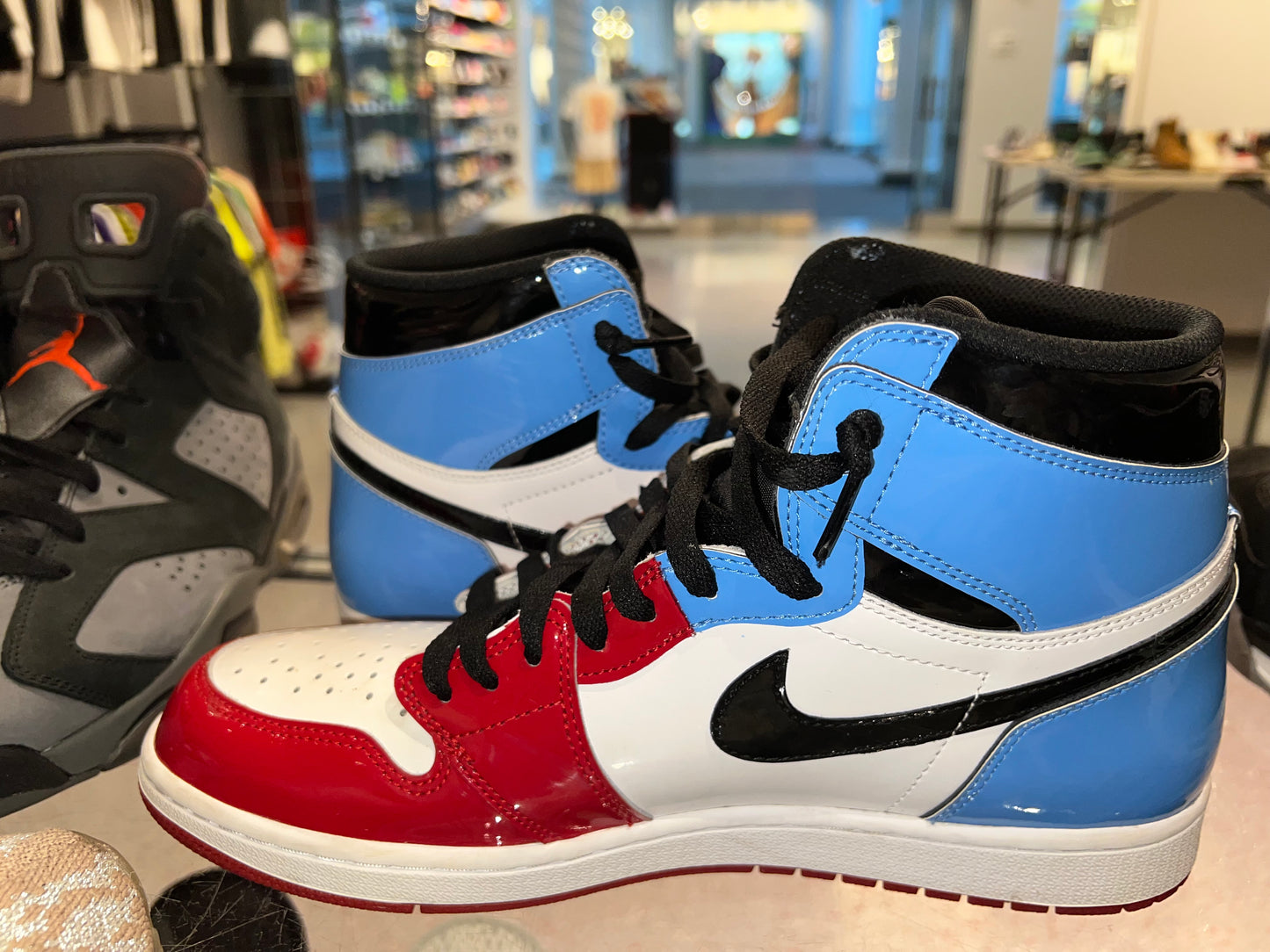 Size 11.5 Air Jordan 1 “Fearless UNC Chicago” (Mall)