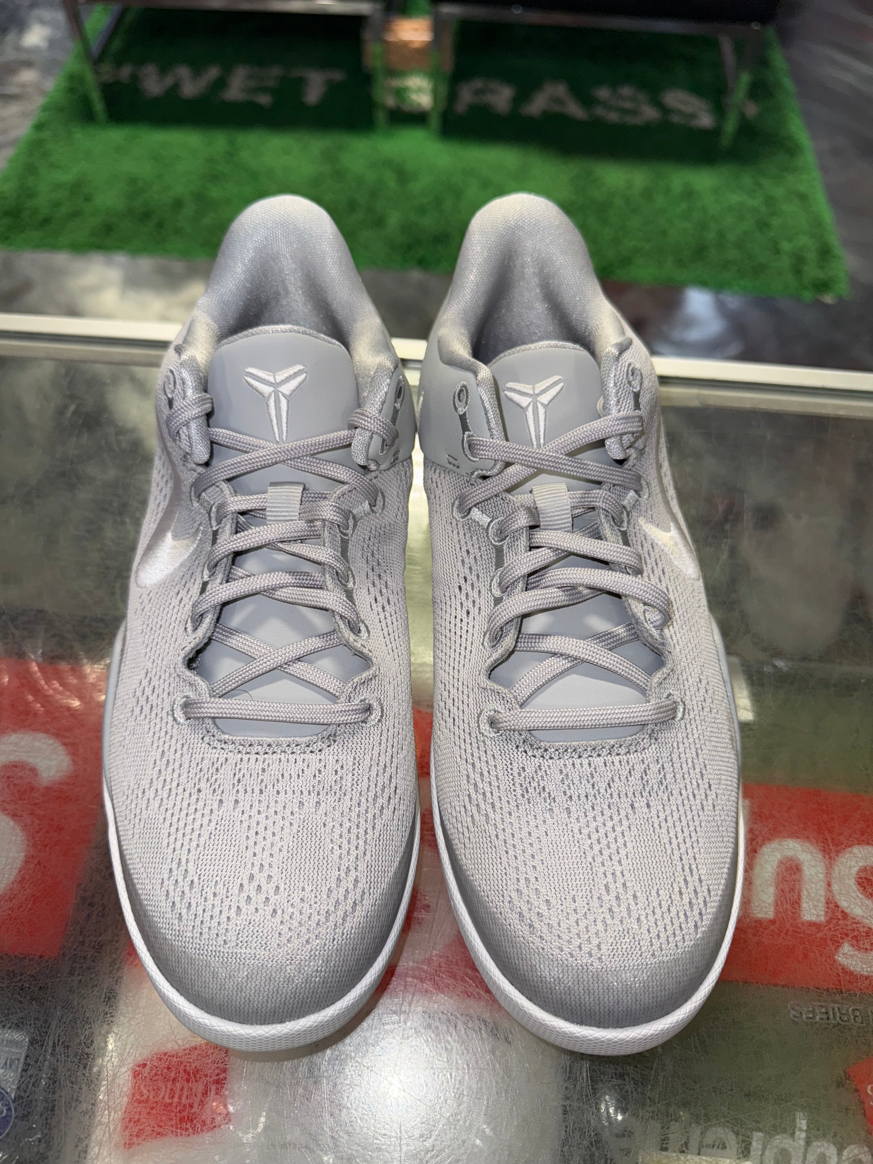Size 5y Kobe 8 "Wolf Grey" Brand New