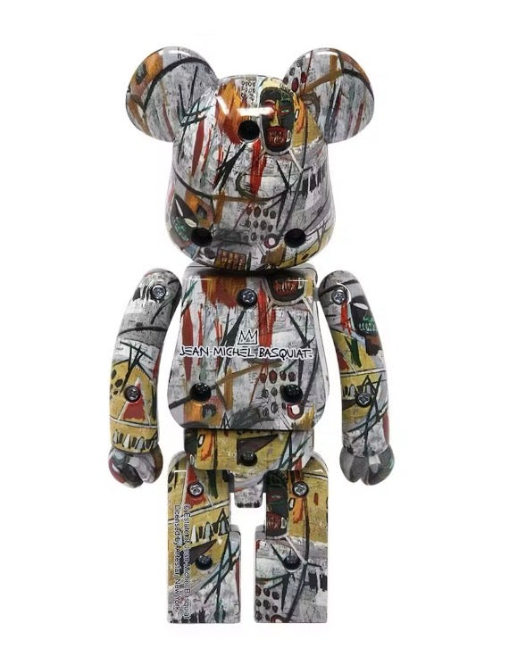 200% Medicom Bearbrick Jean Michel Basquiat “Multicolor”
