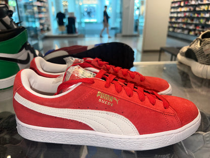 Size 9 Puma Suede Classic “Red” Brand New (Mall)